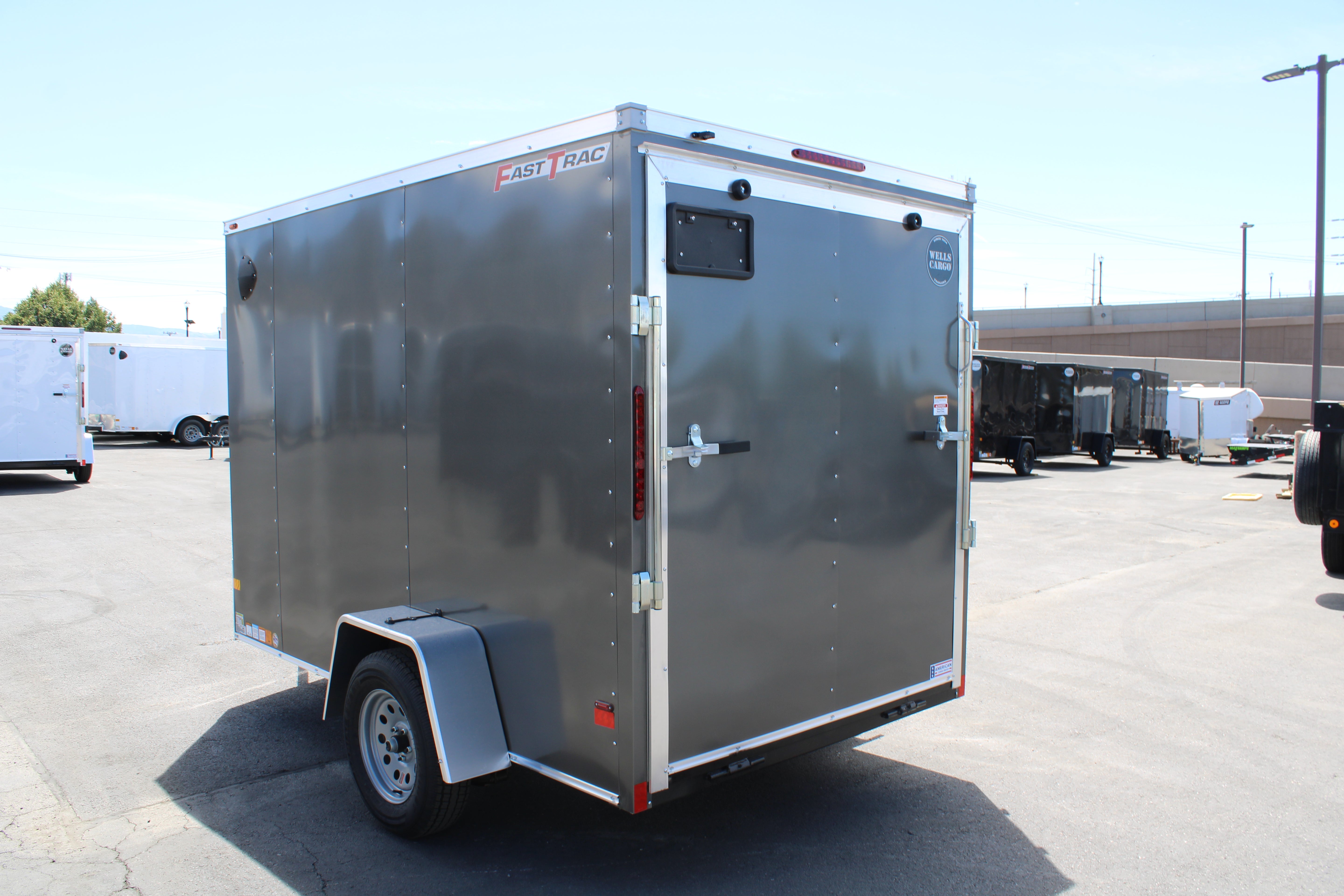 2026 Wells Cargo 6 x 10 Deluxe Enclosed Trailer