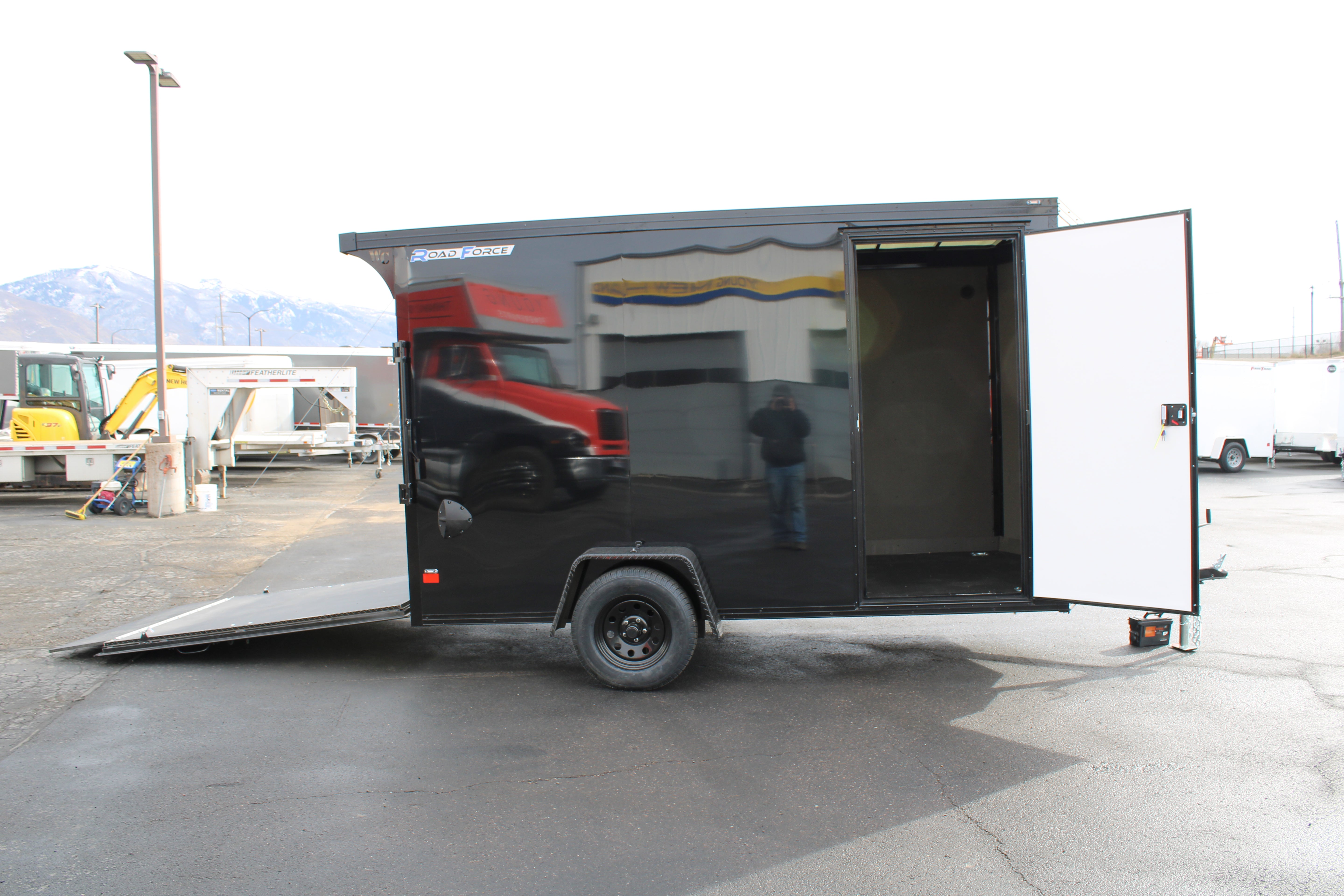 *New Model* Wells Cargo 6x12 Deluxe Enclosed Trailer