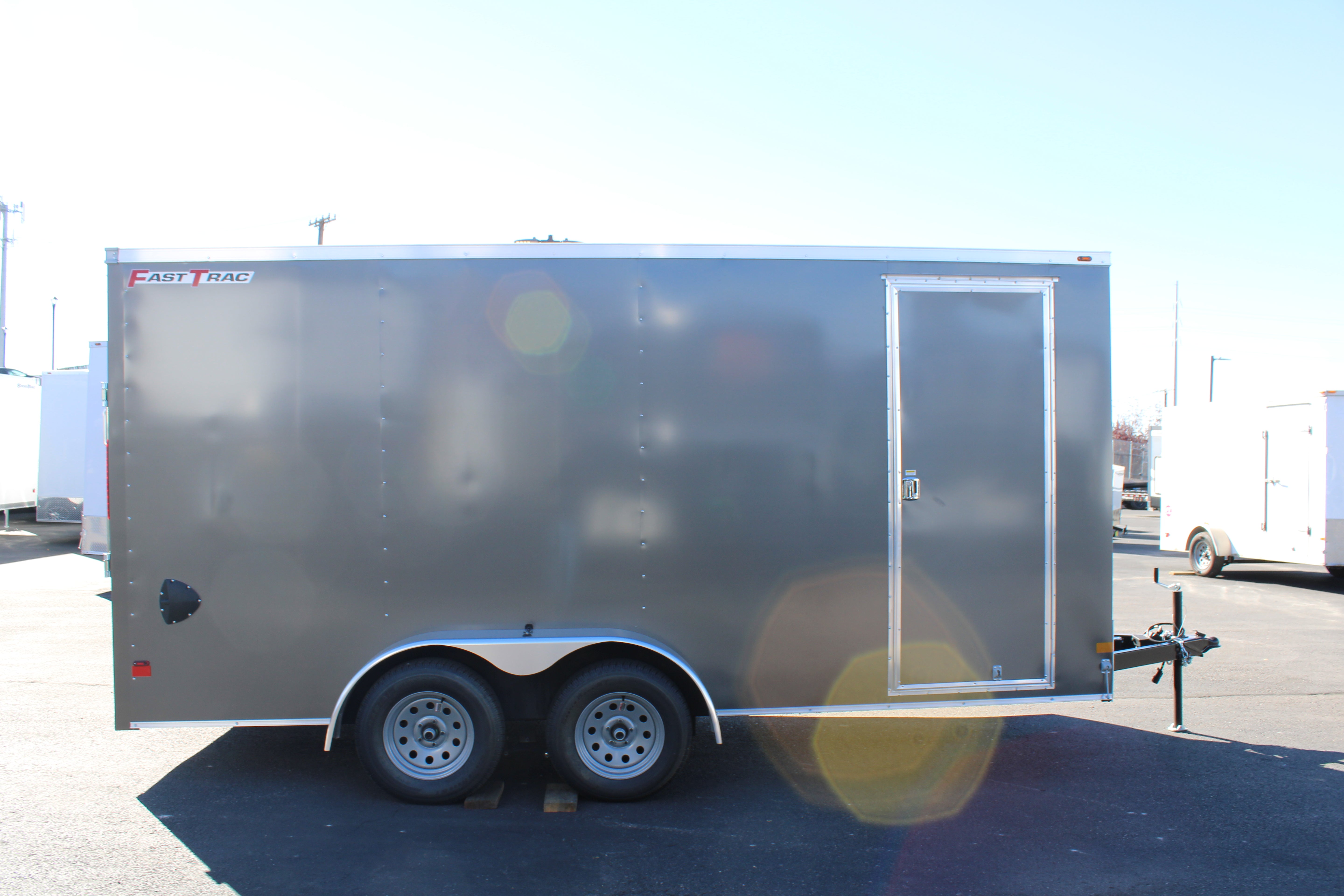 Wells Cargo 7 x 16 Deluxe Enclosed Trailer