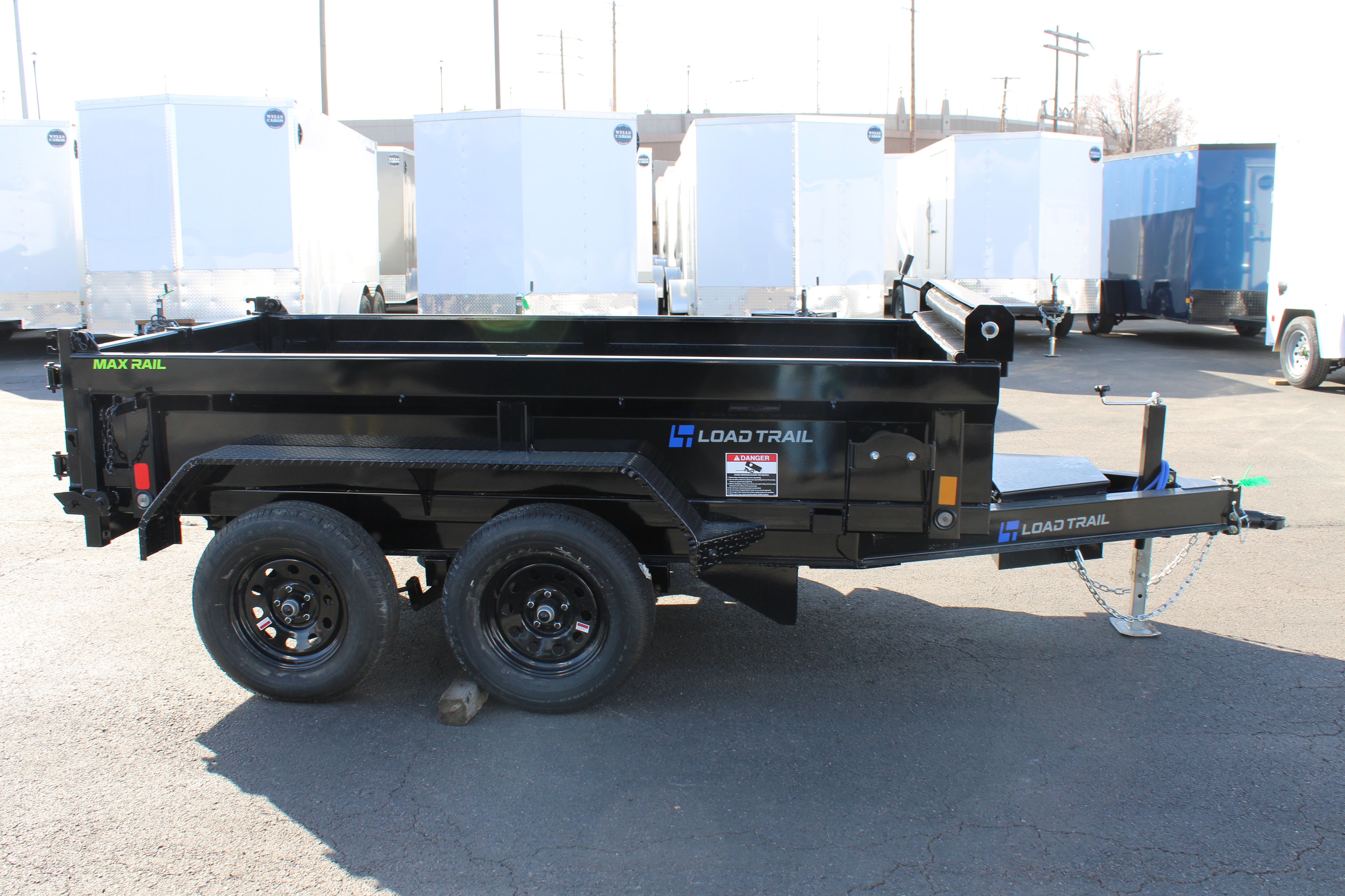 Load Trailer DL 14' Dump Trailer