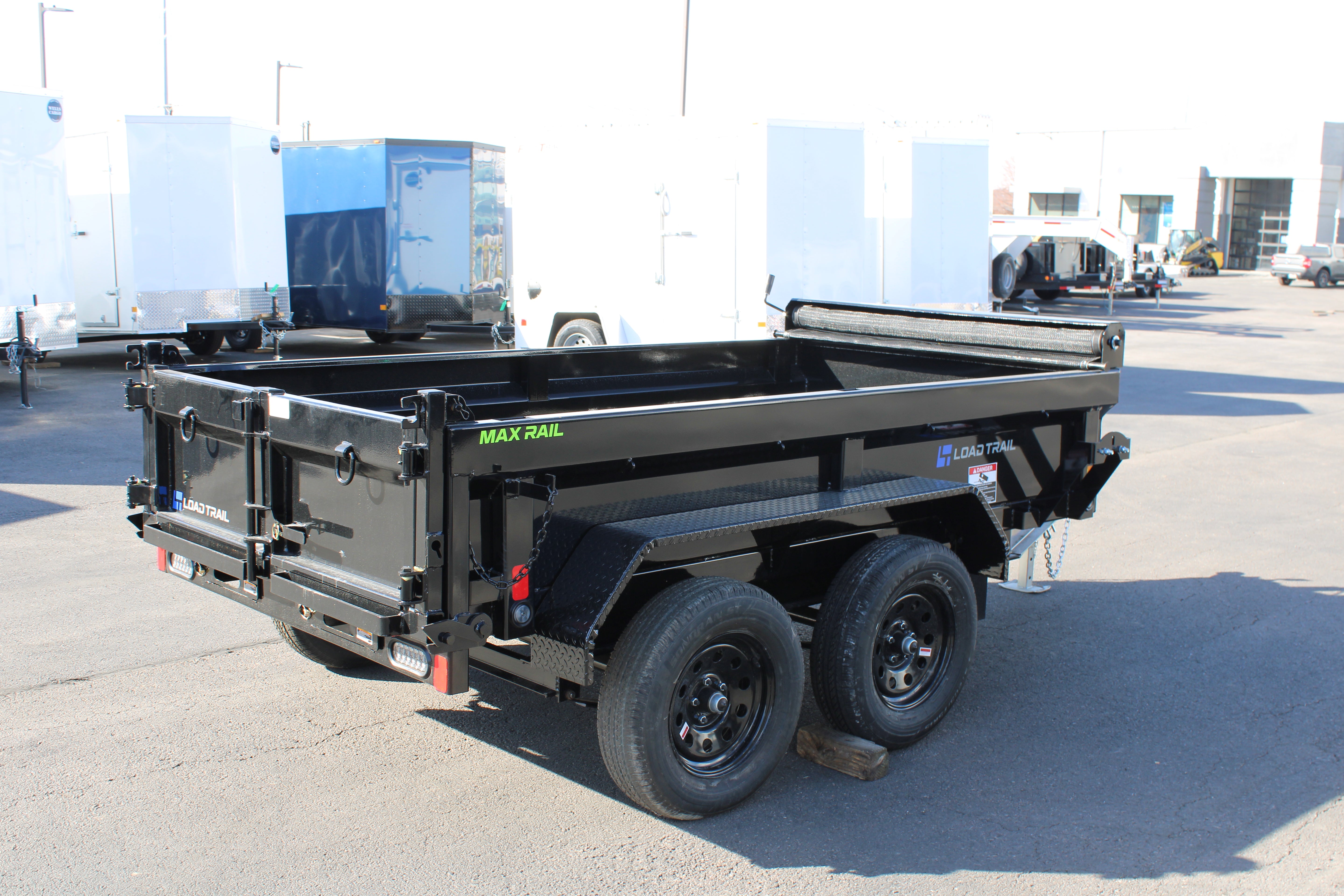 Load Trailer DL 14' Dump Trailer