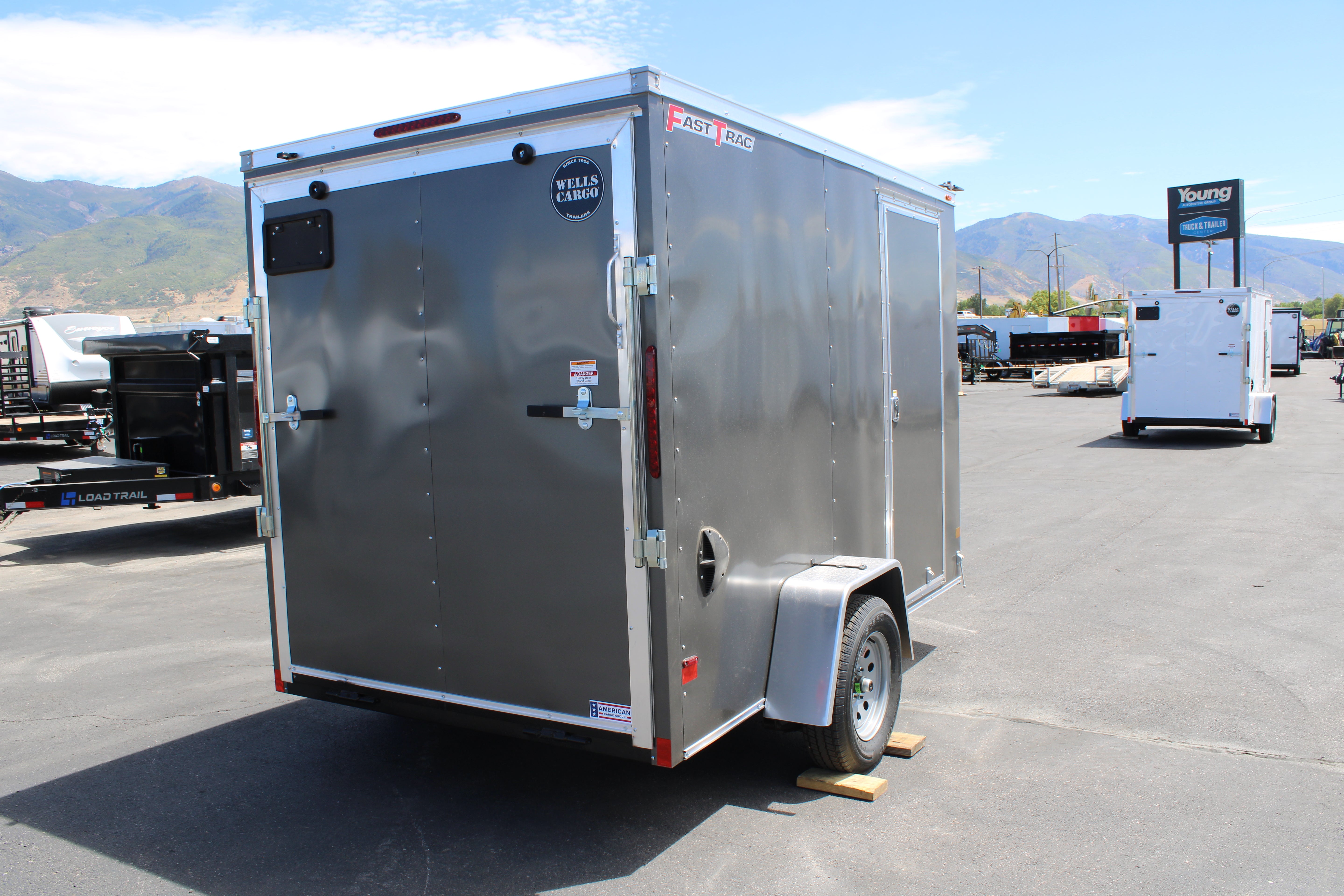 2026 Wells Cargo 6 x 10 Deluxe Enclosed Trailer