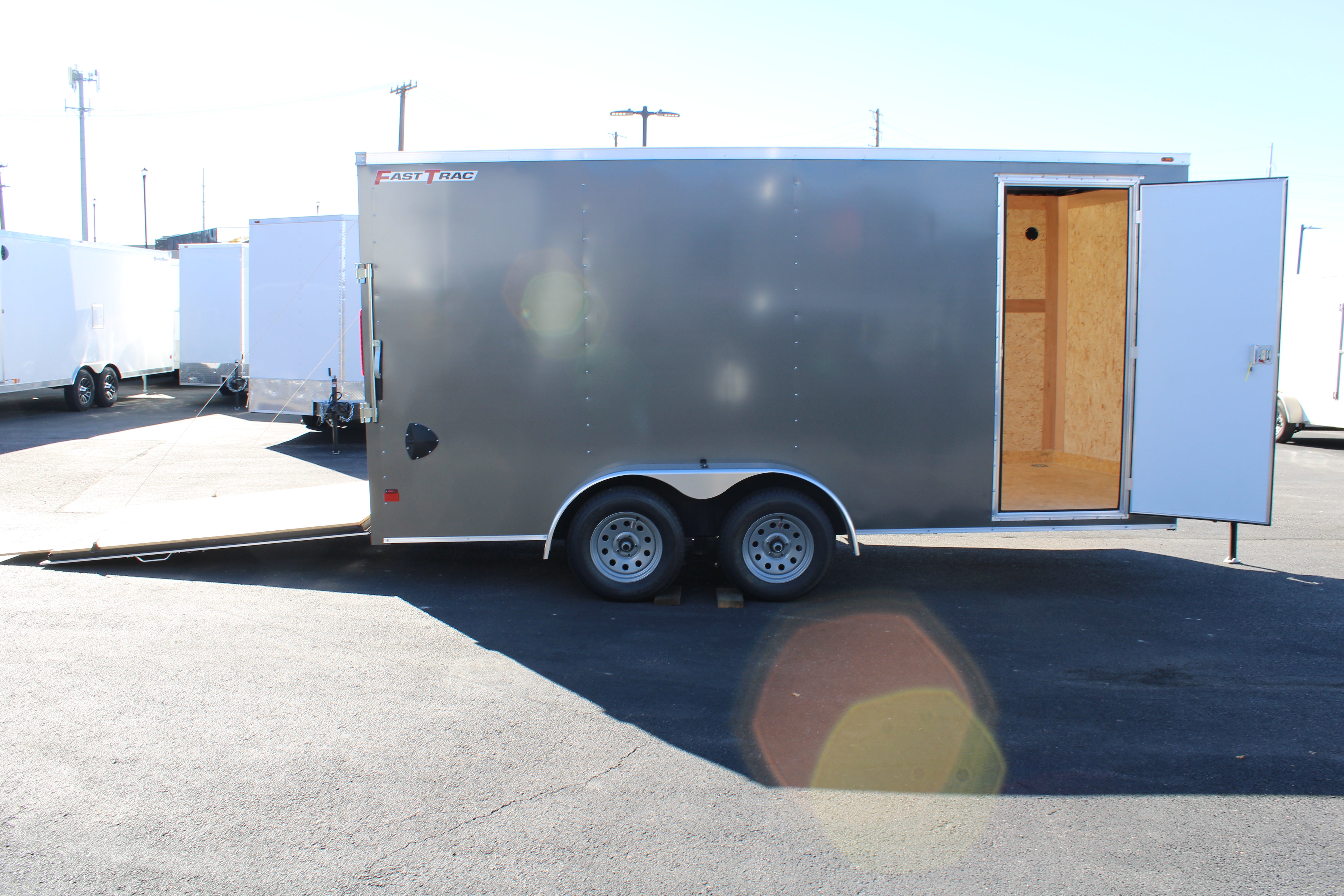 Wells Cargo 7 x 16 Deluxe Enclosed Trailer
