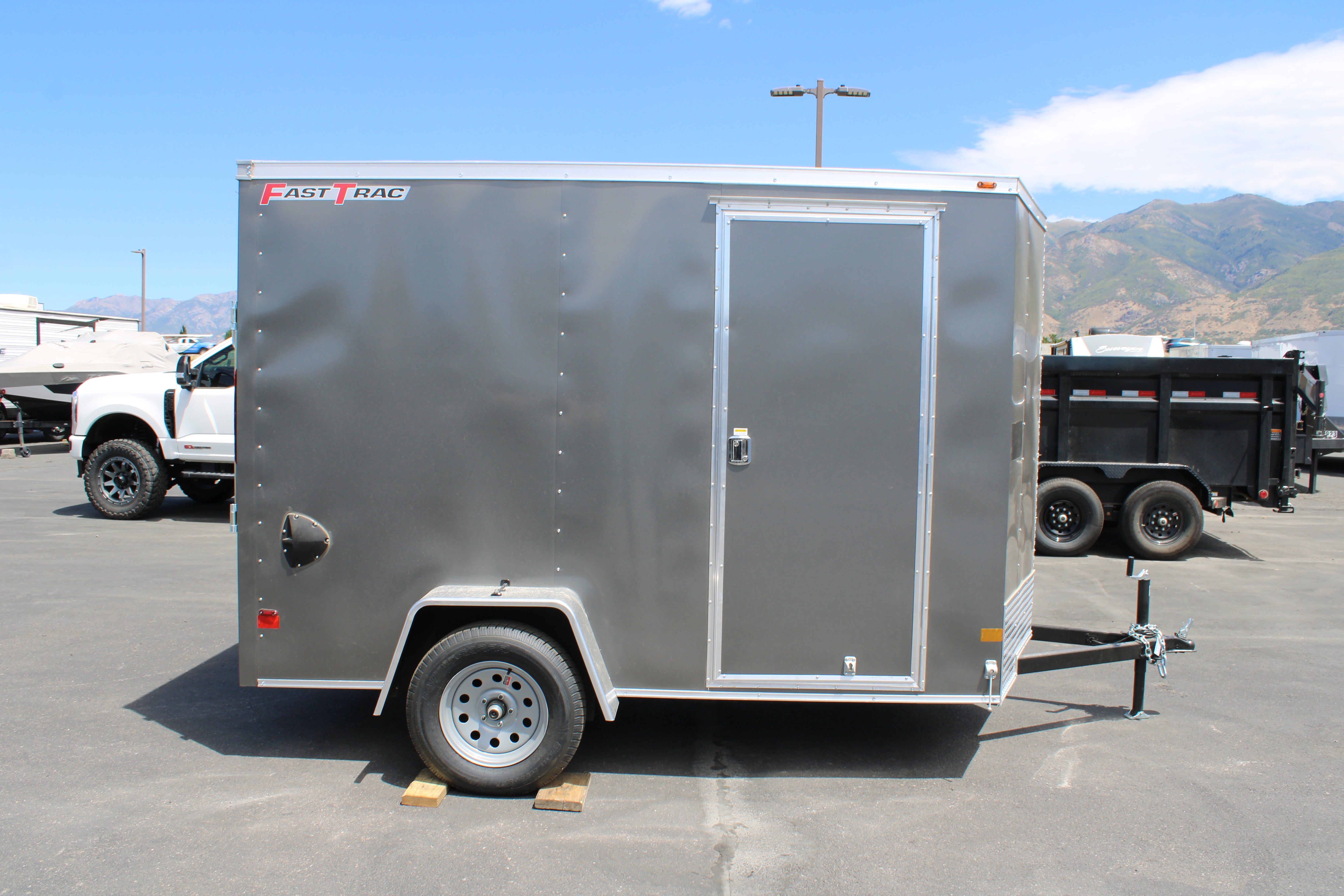 2026 Wells Cargo 6 x 10 Deluxe Enclosed Trailer