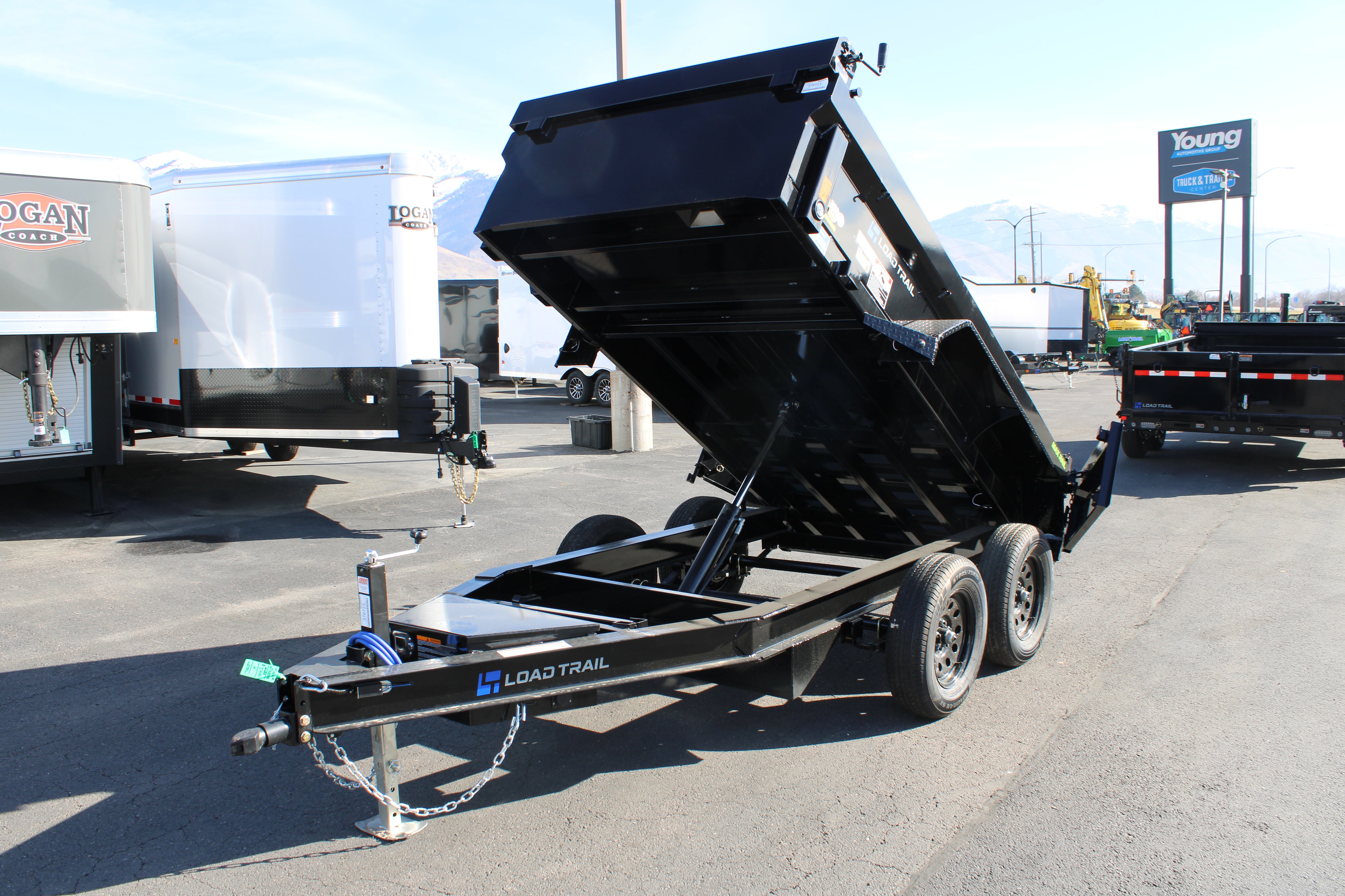 Load Trailer DL 14' Dump Trailer