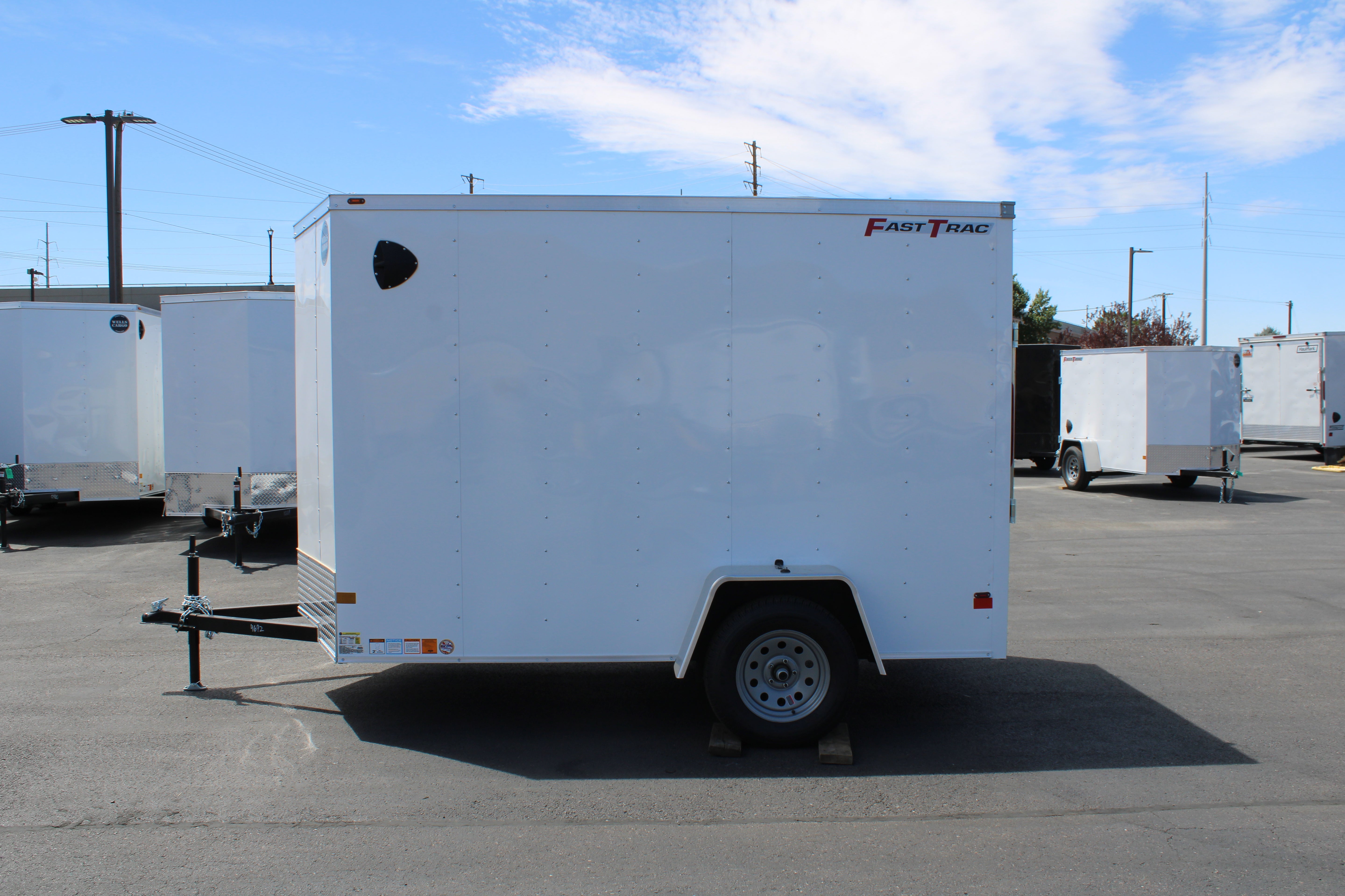 2026 Wells Cargo 6 x 10 Enclosed Trailer
