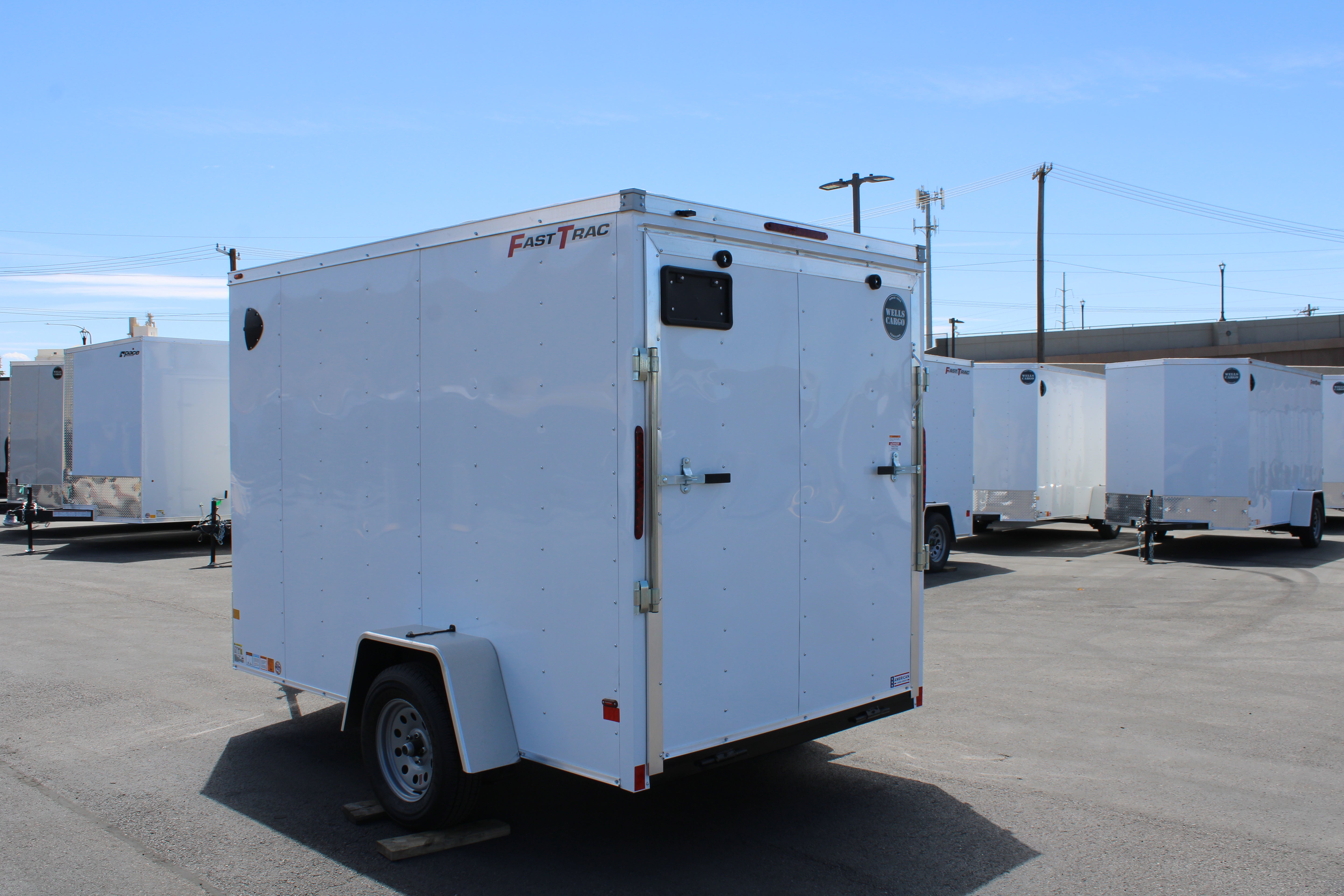 2026 Wells Cargo 6 x 10 Enclosed Trailer