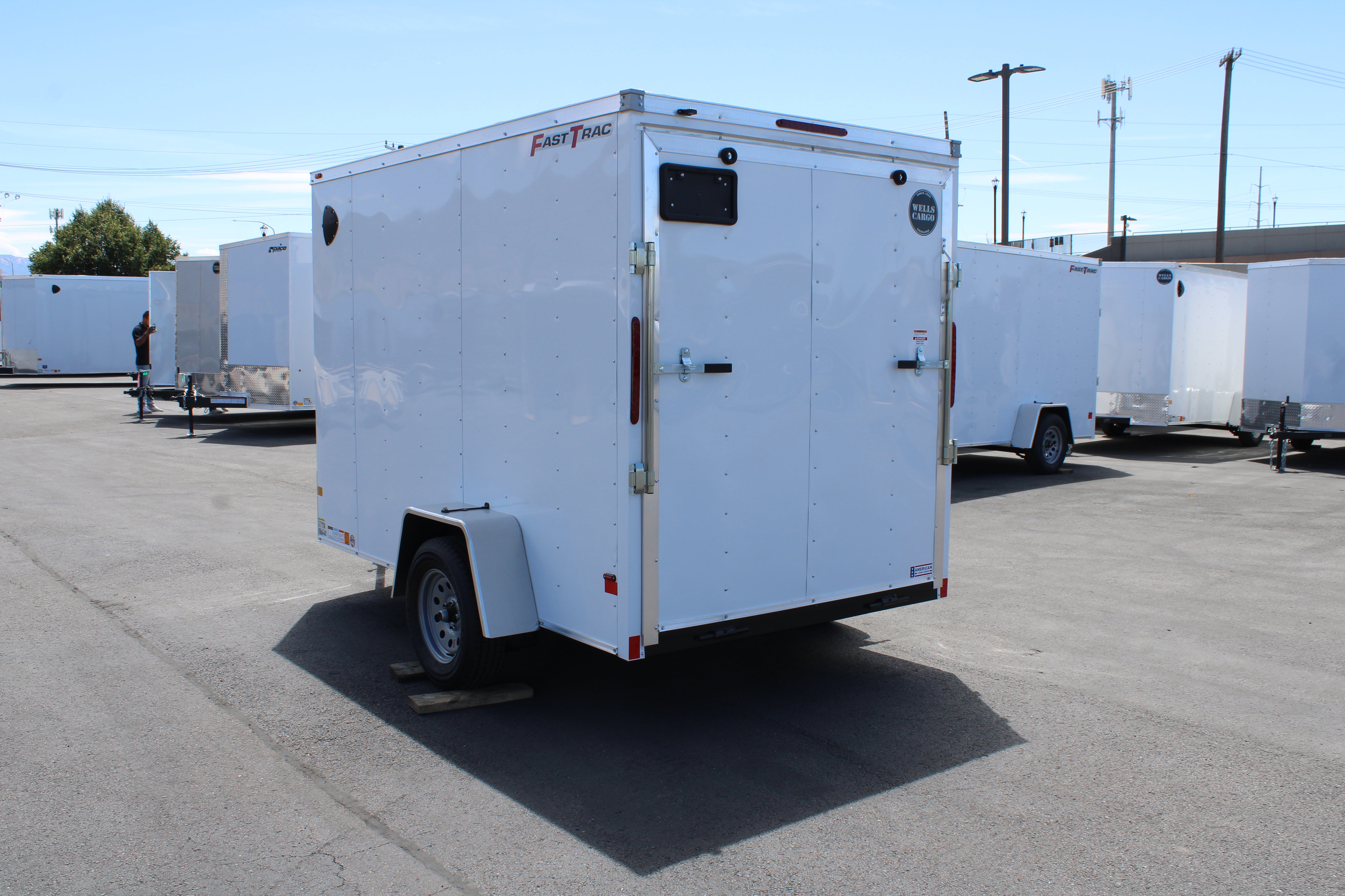 2026 Wells Cargo 6 x 10 Enclosed Trailer