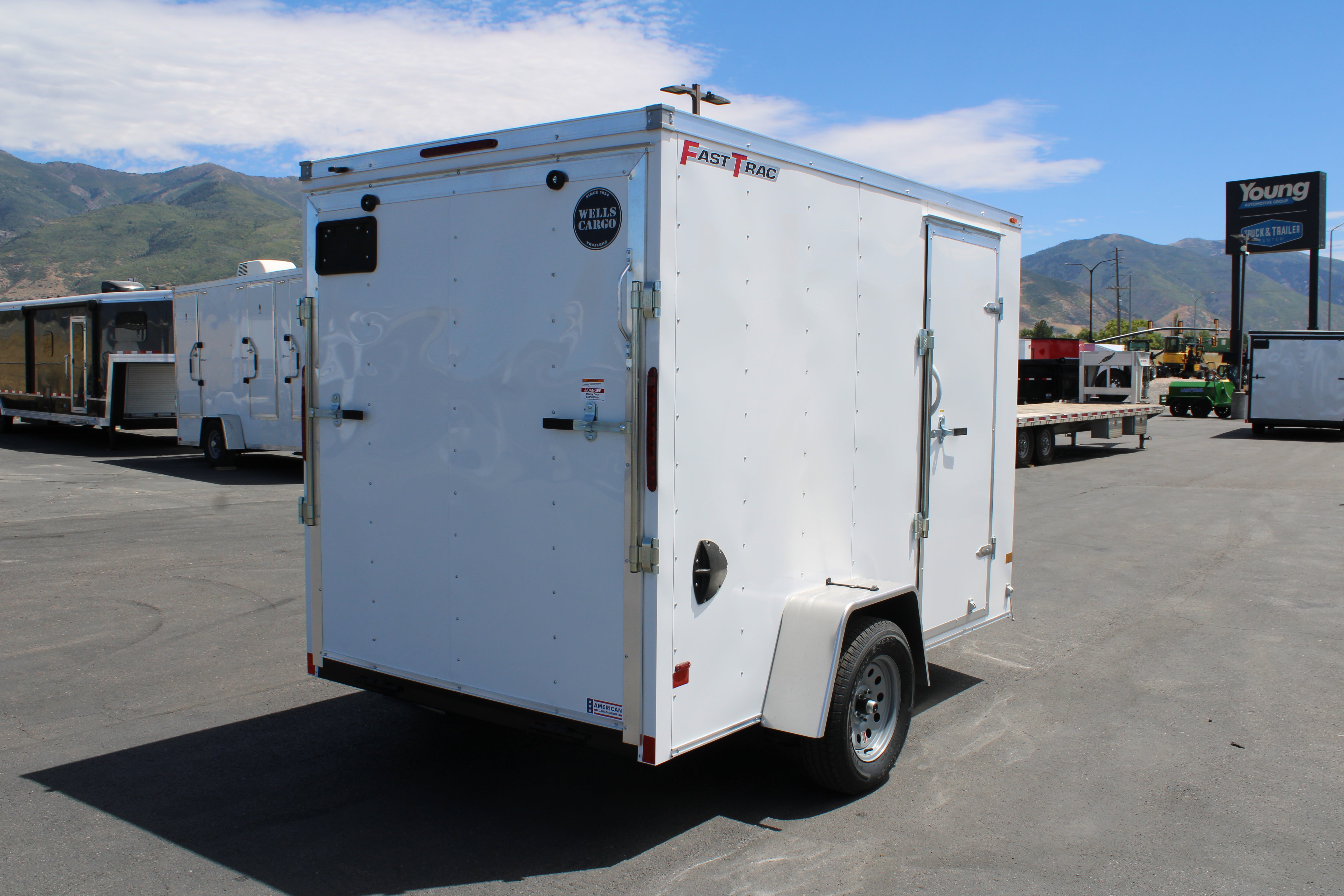 2026 Wells Cargo 6 x 10 Enclosed Trailer