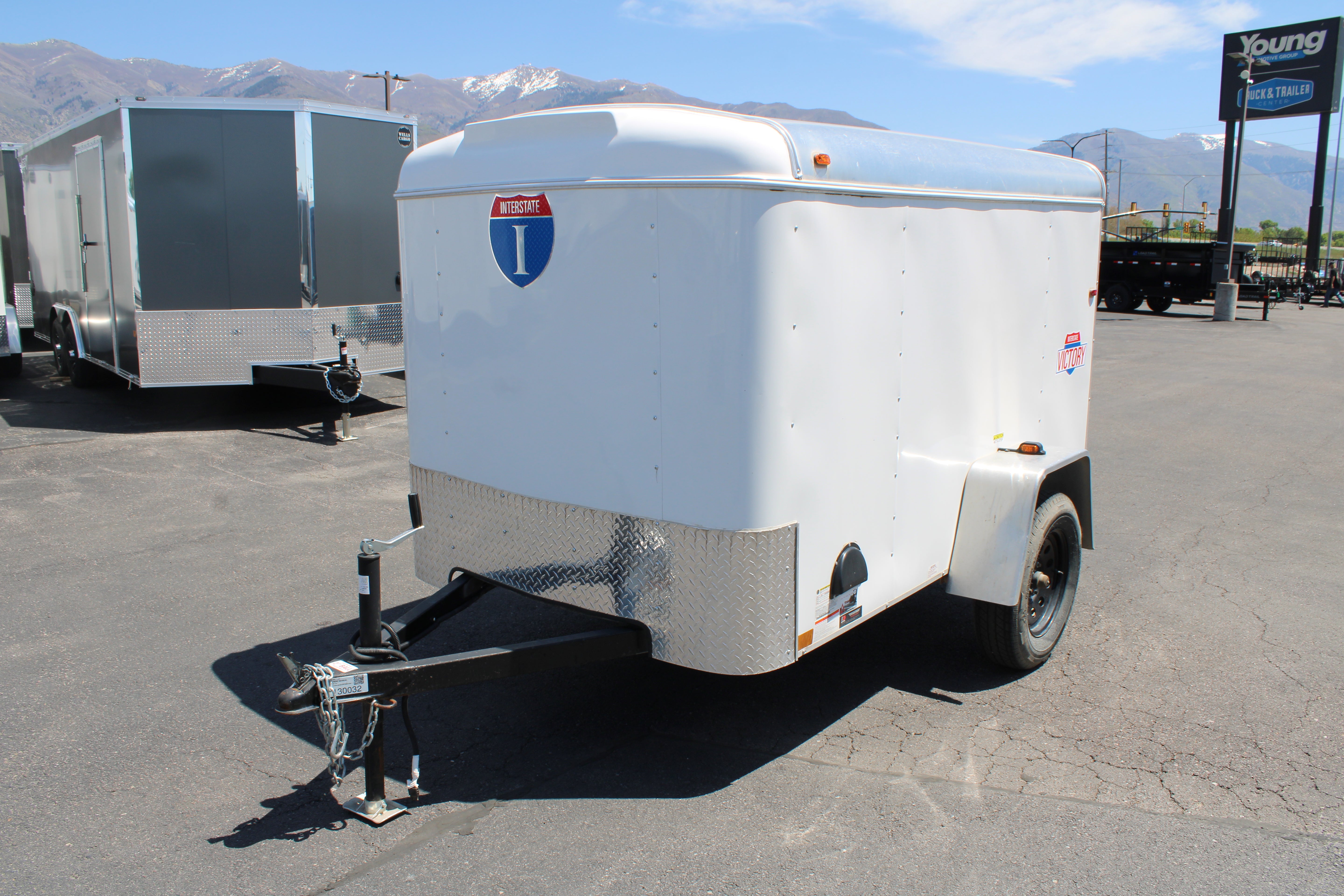 USED 5X8 ENCLOSED TRAILER