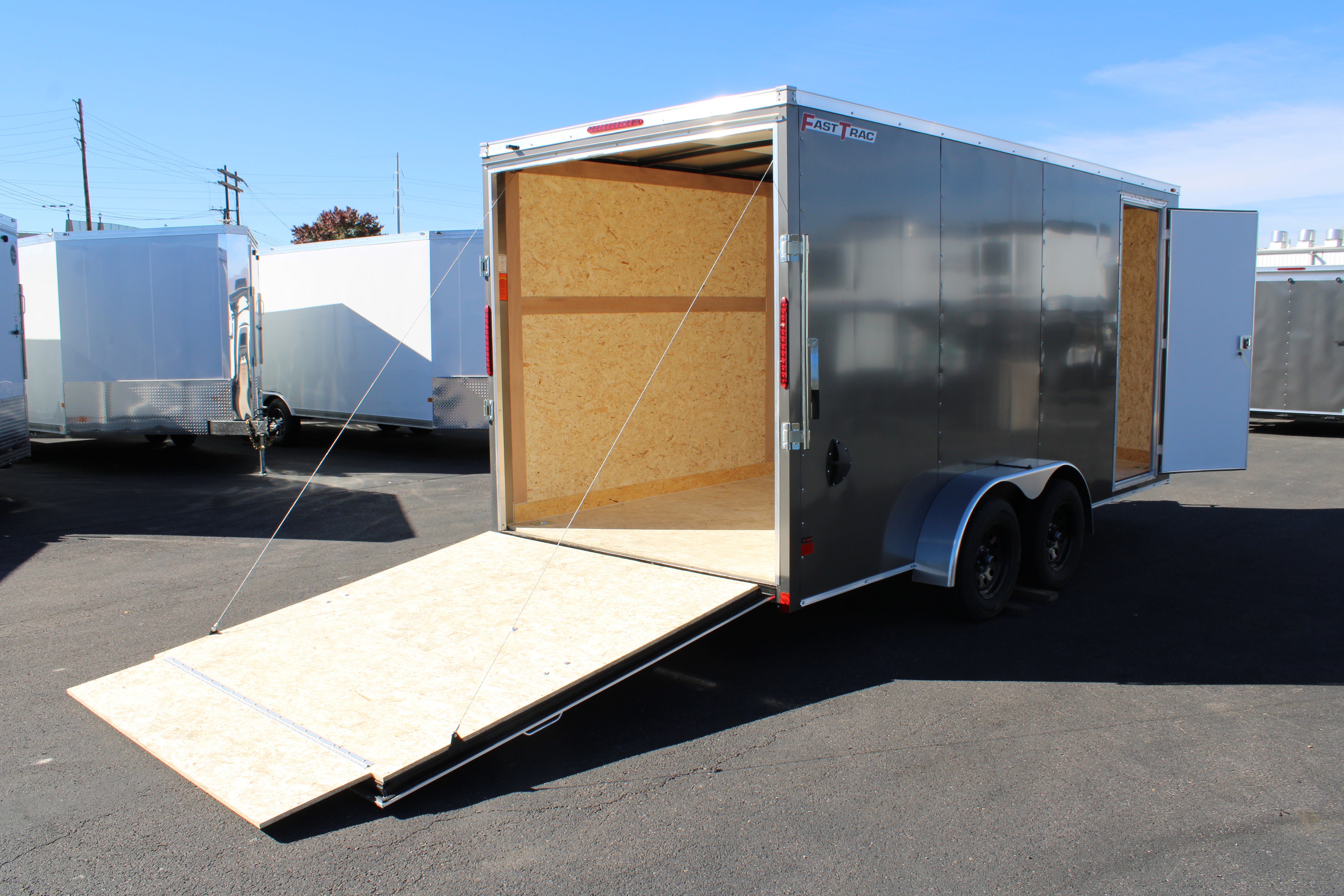Wells Cargo 7 x 16 Deluxe Enclosed Trailer