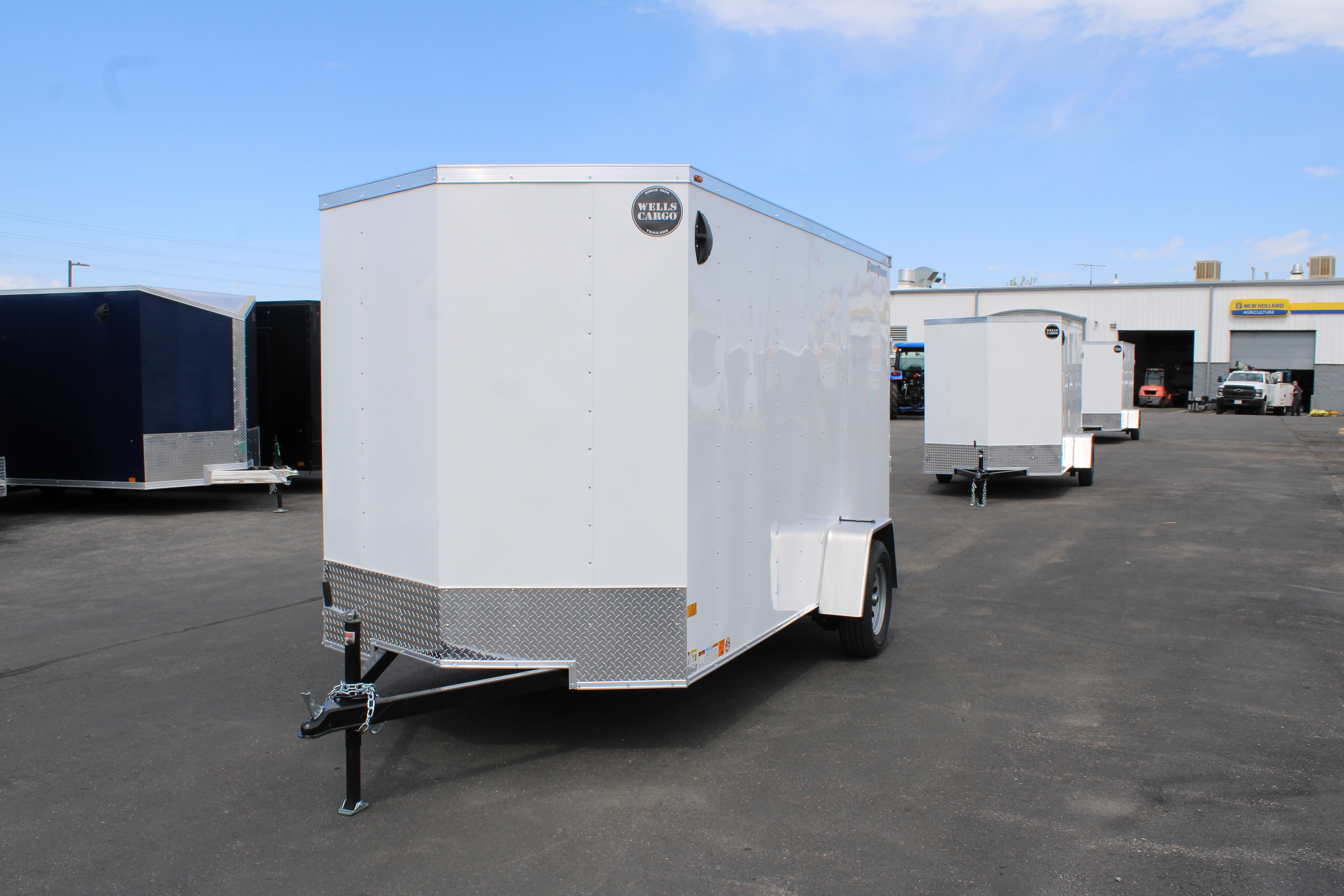 2025 Wells Cargo 6 x 12 Enclosed Trailer