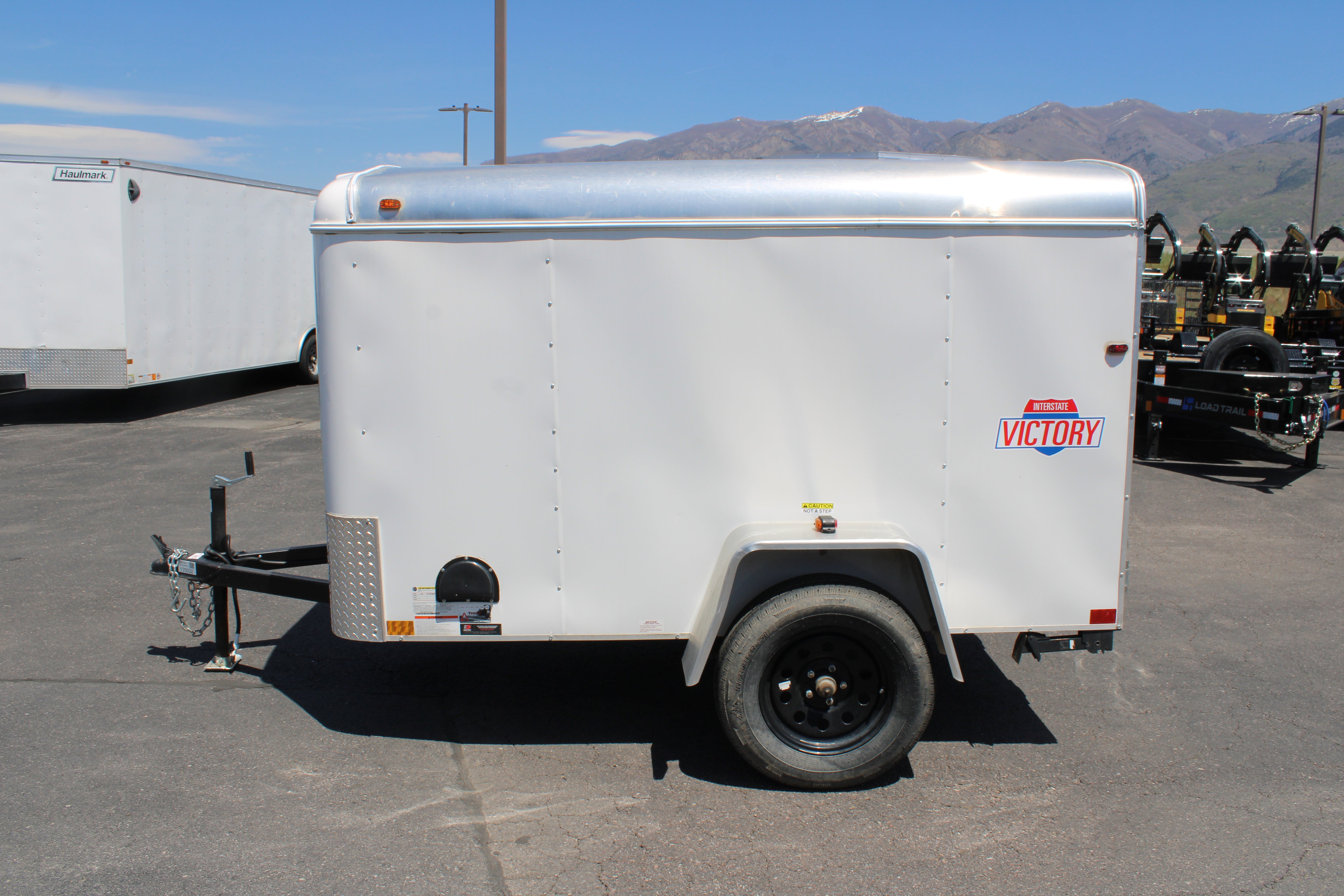 USED 5X8 ENCLOSED TRAILER