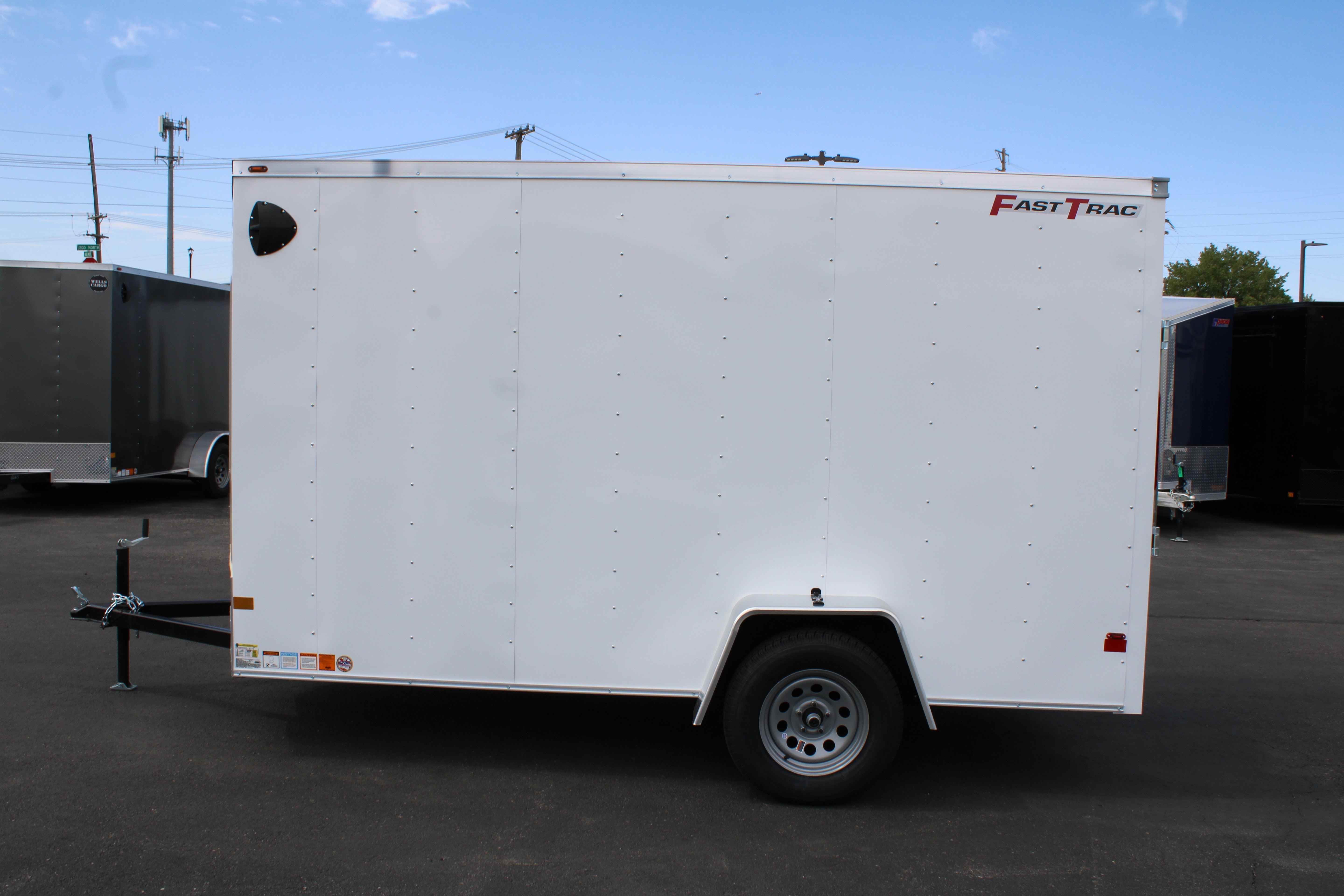 2025 Wells Cargo 6 x 12 Enclosed Trailer