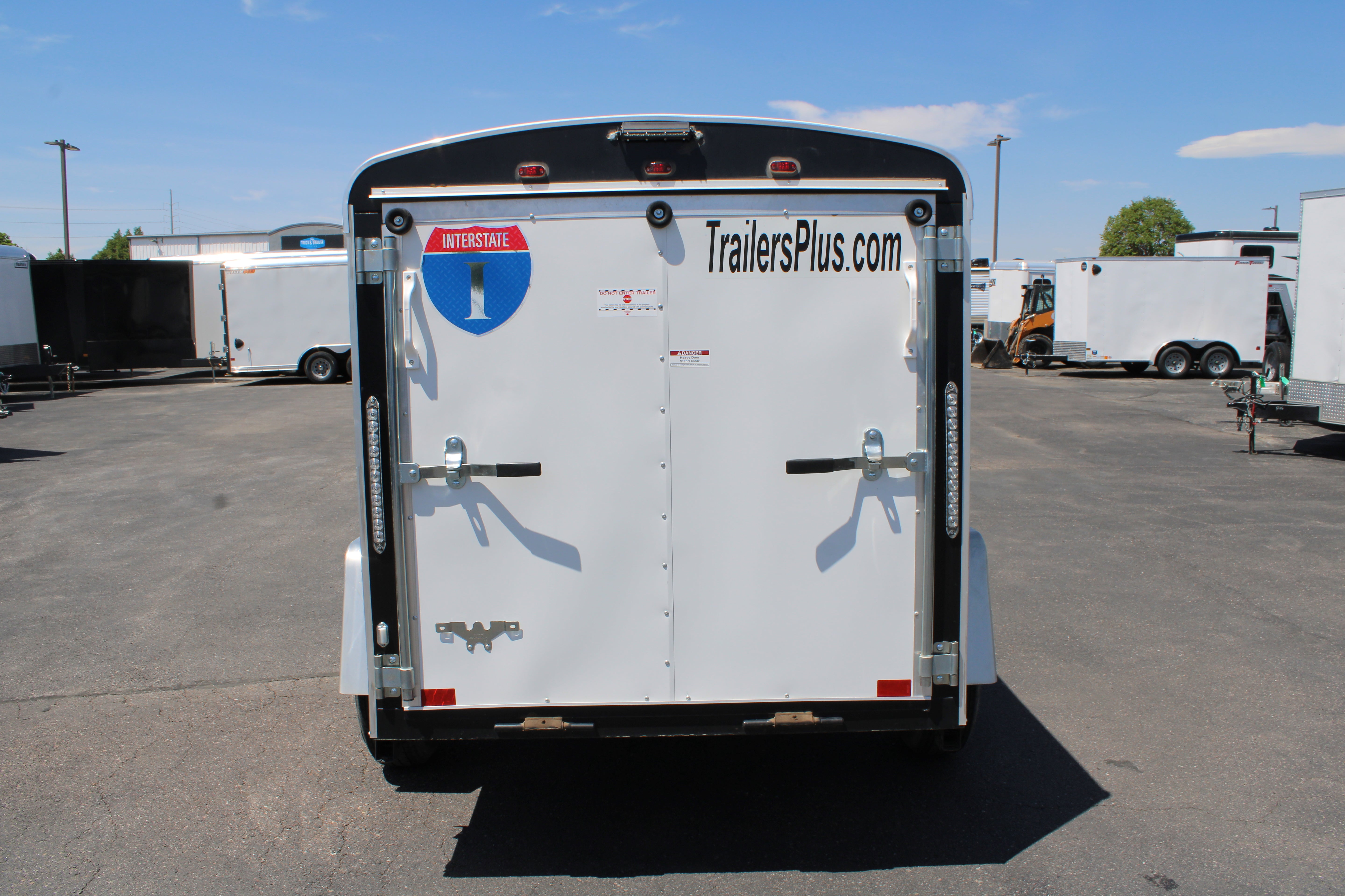 USED 5X8 ENCLOSED TRAILER