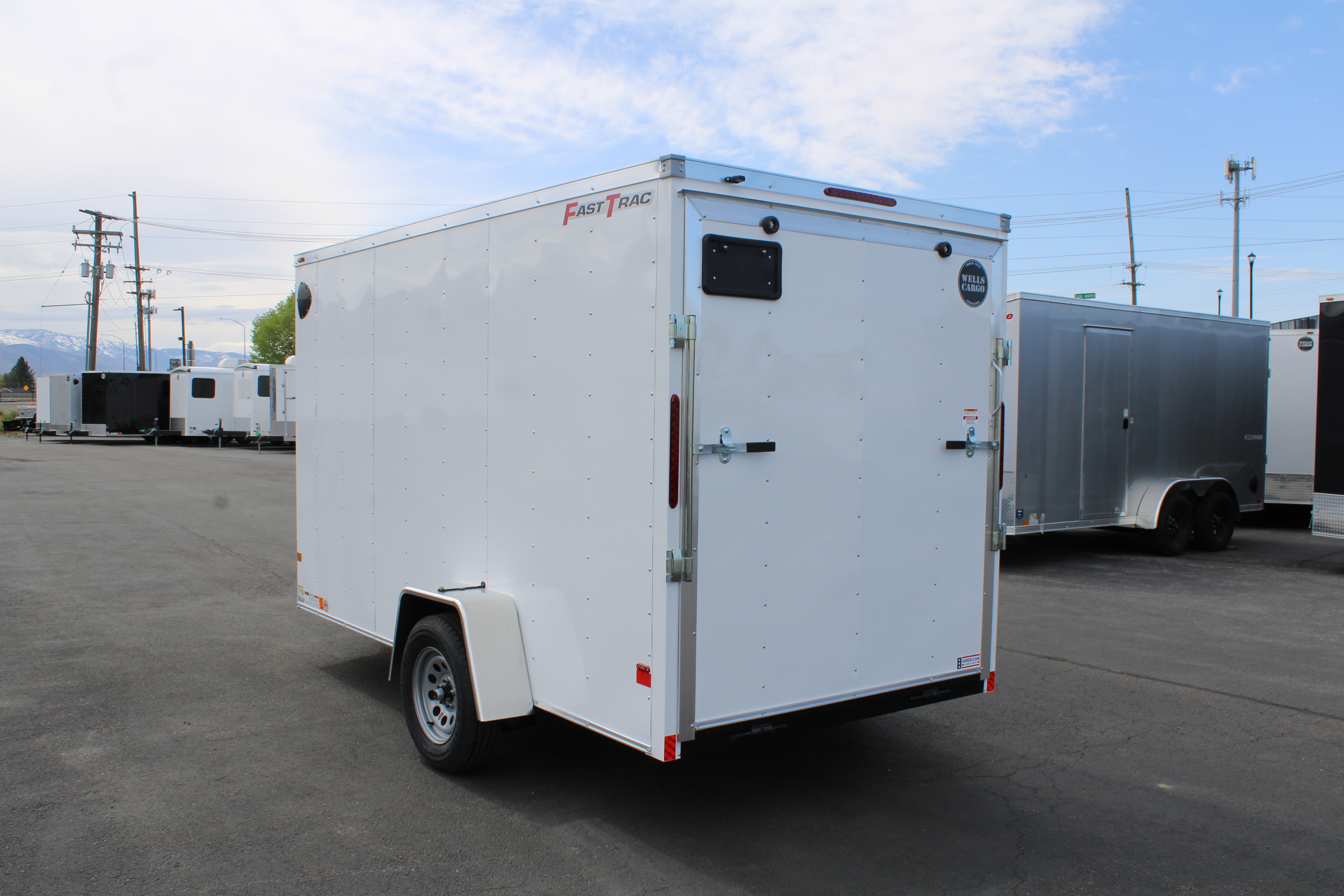 2025 Wells Cargo 6 x 12 Enclosed Trailer