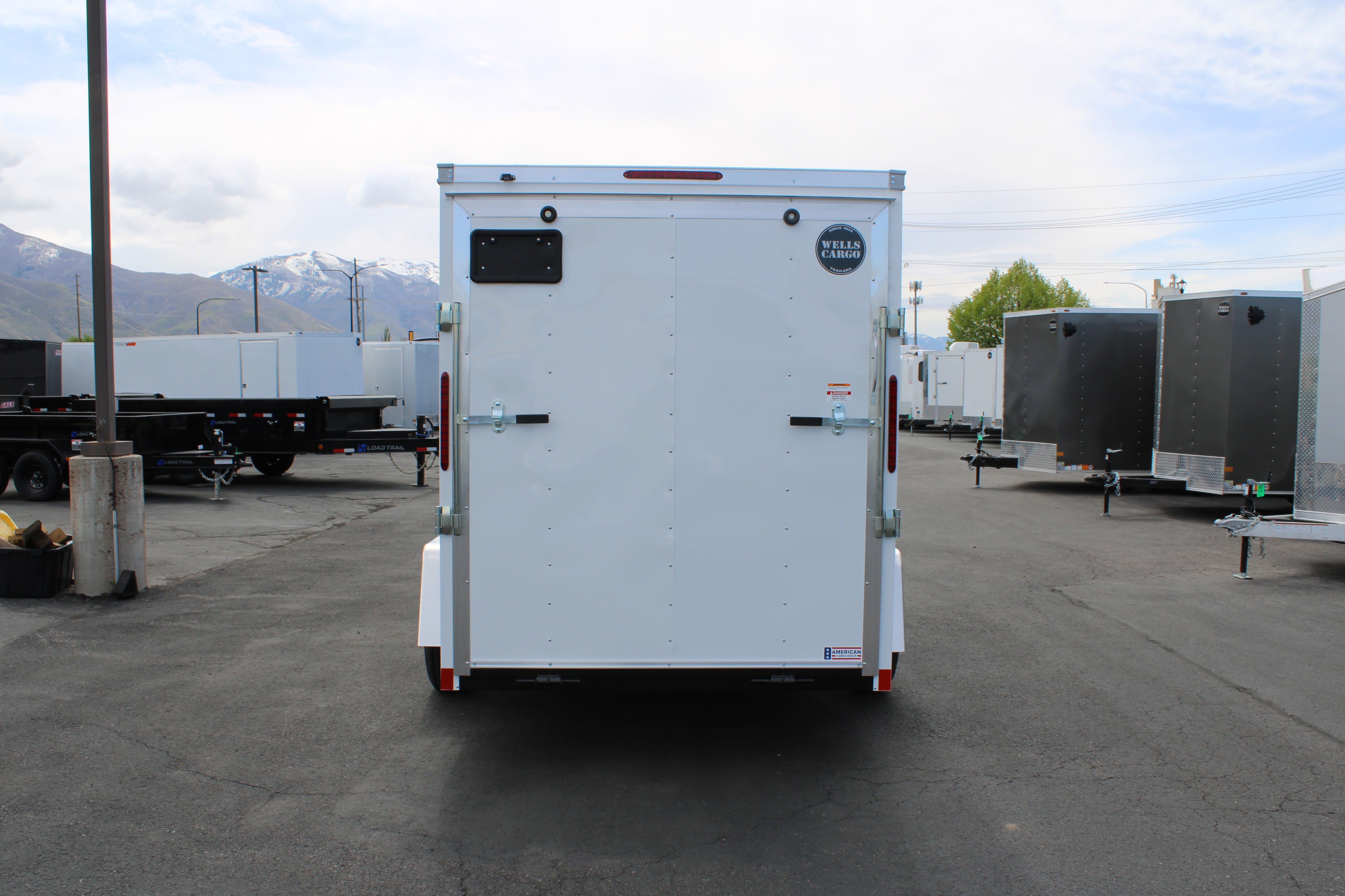 2025 Wells Cargo 6 x 12 Enclosed Trailer