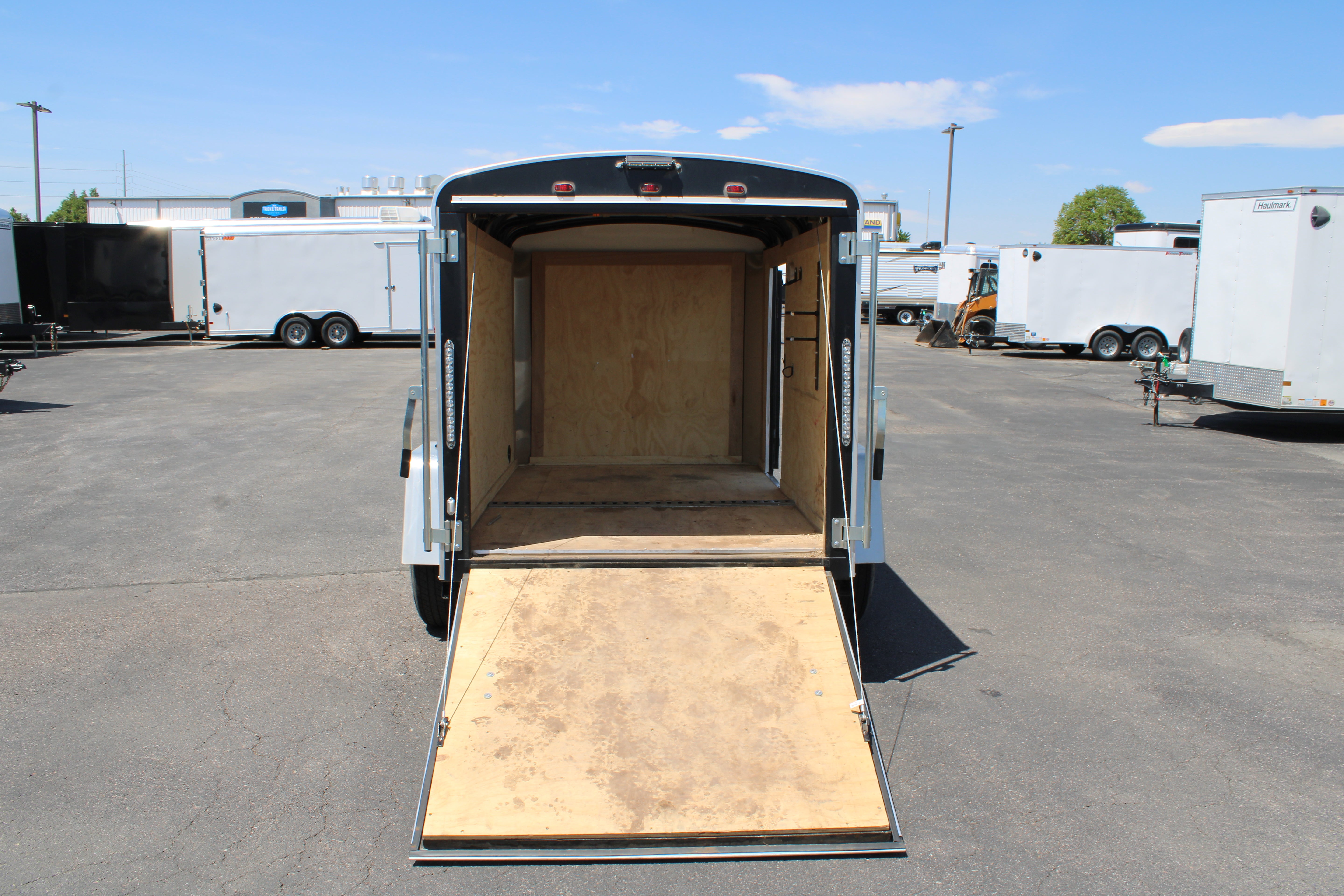 USED 5X8 ENCLOSED TRAILER