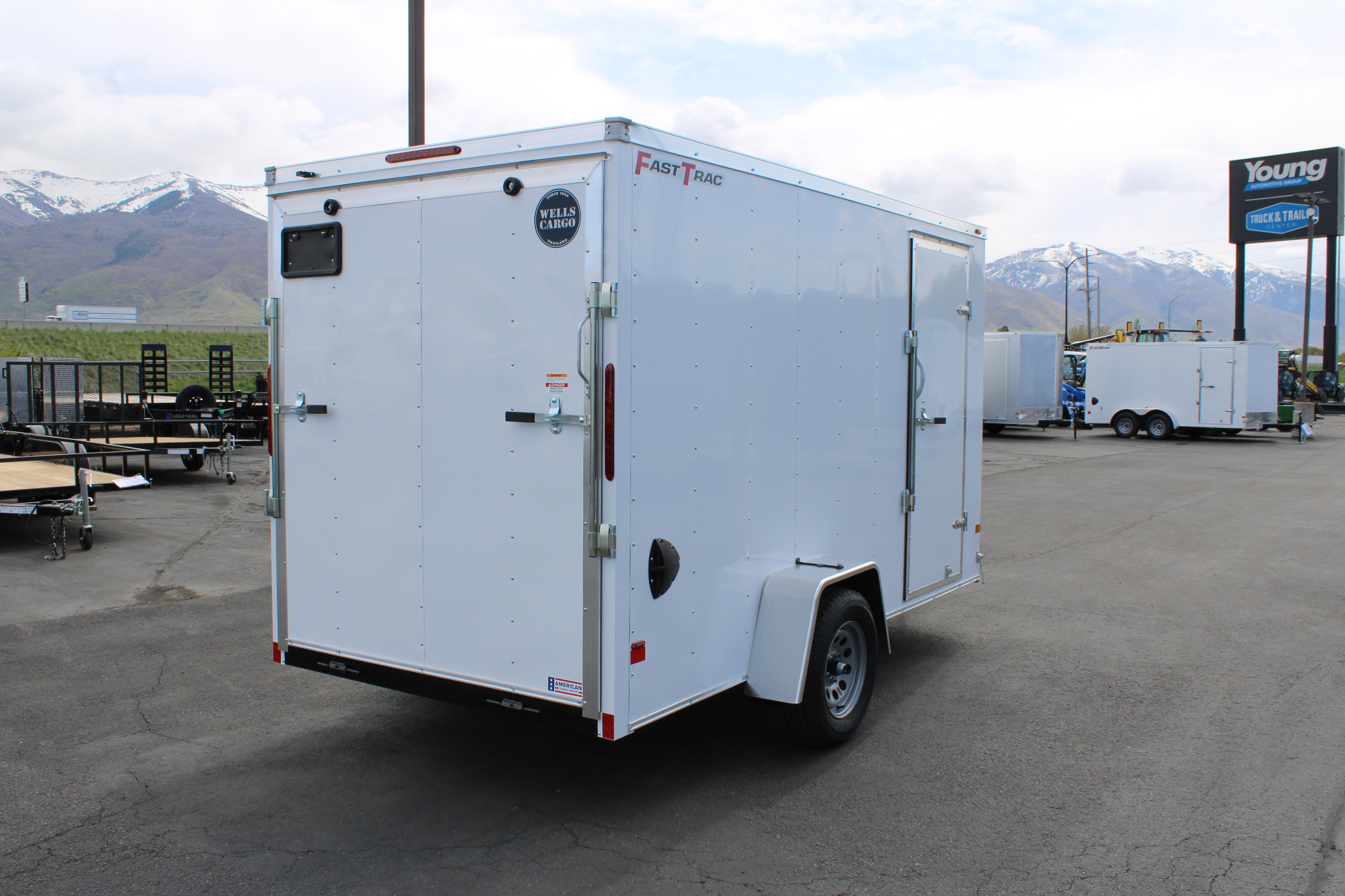2025 Wells Cargo 6 x 12 Enclosed Trailer