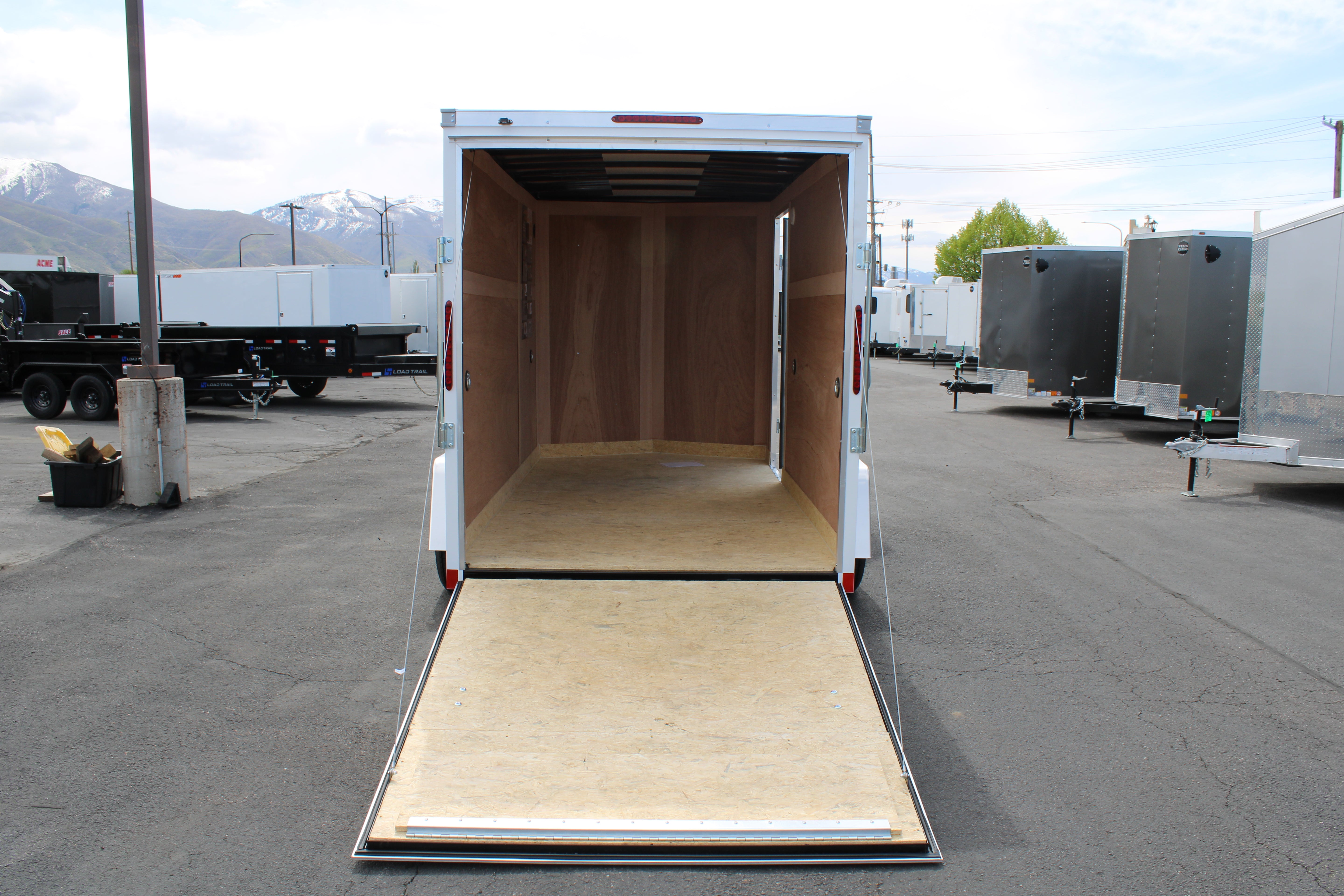 2025 Wells Cargo 6 x 12 Enclosed Trailer
