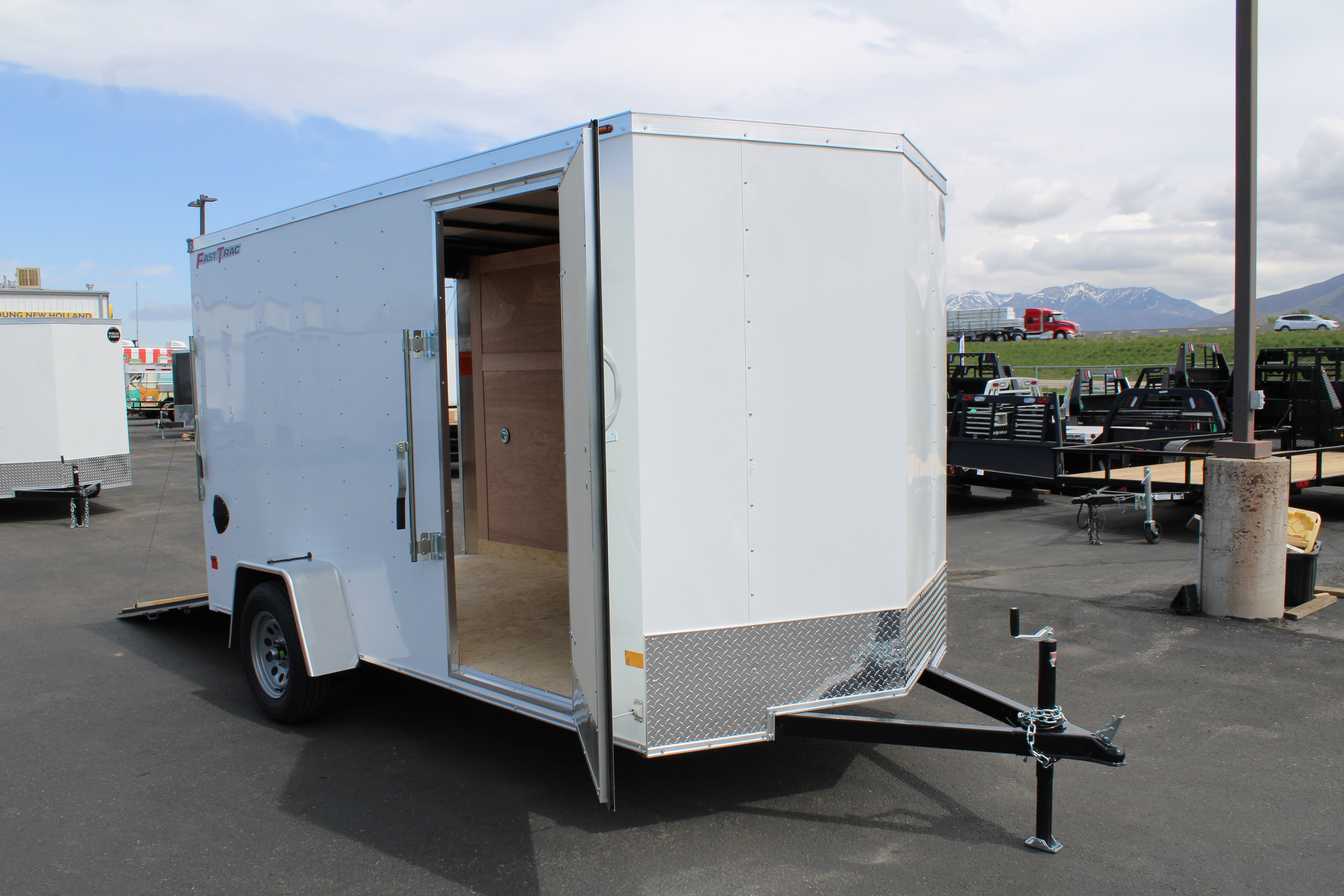 2025 Wells Cargo 6 x 12 Enclosed Trailer