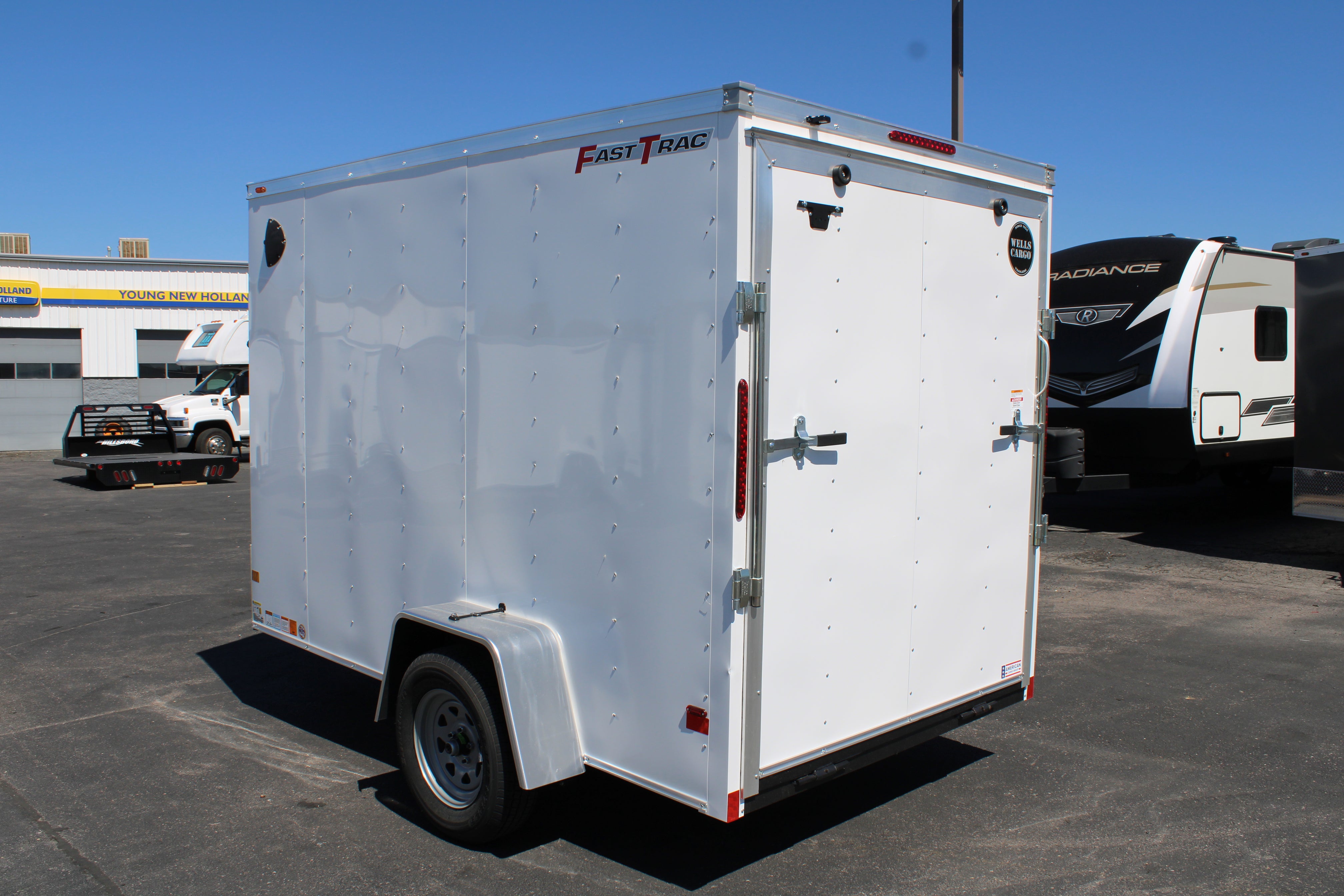 2023 Hillsboro Aluminum 14' Utility with BiFold Ramp