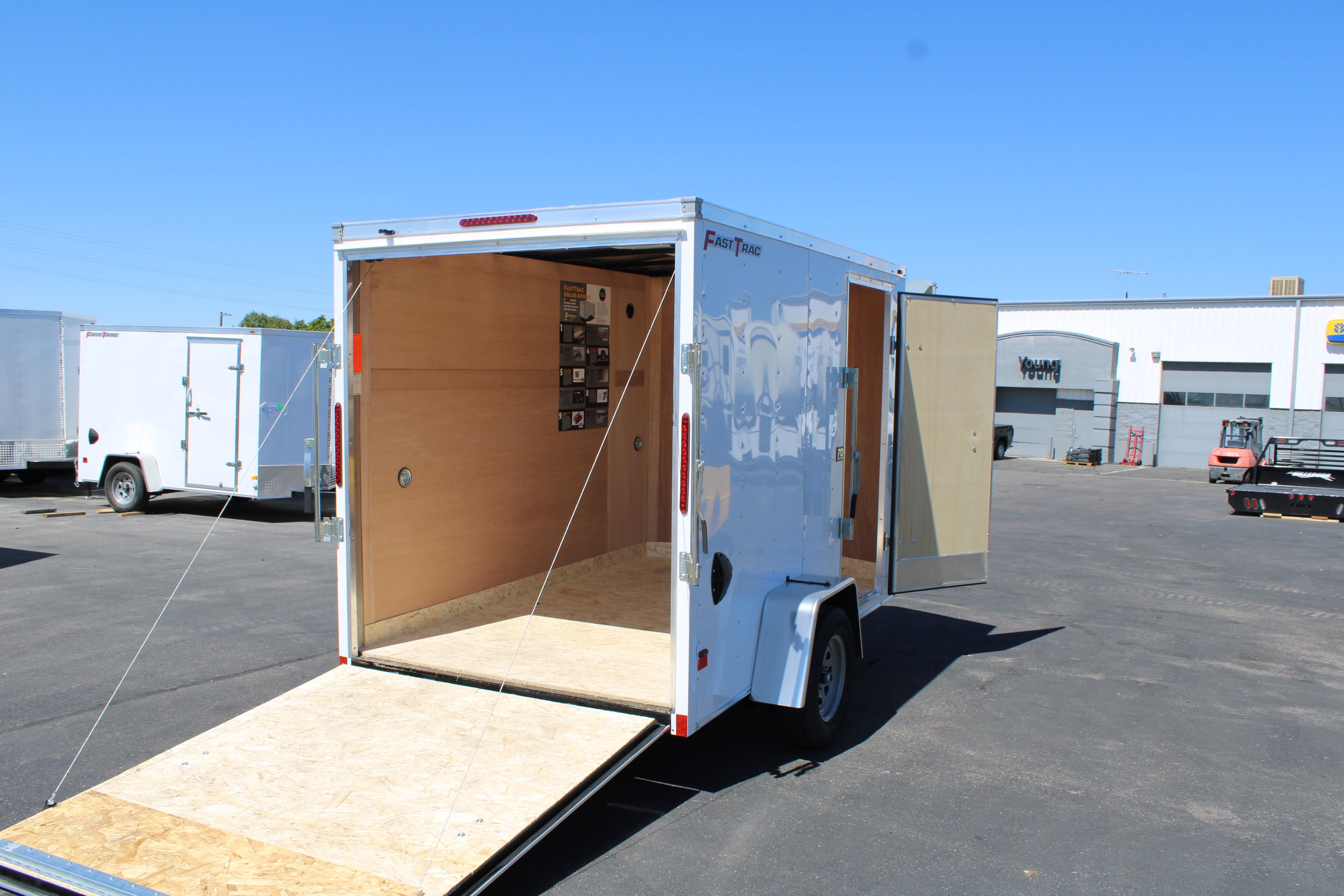 2023 Hillsboro Aluminum 14' Utility with BiFold Ramp