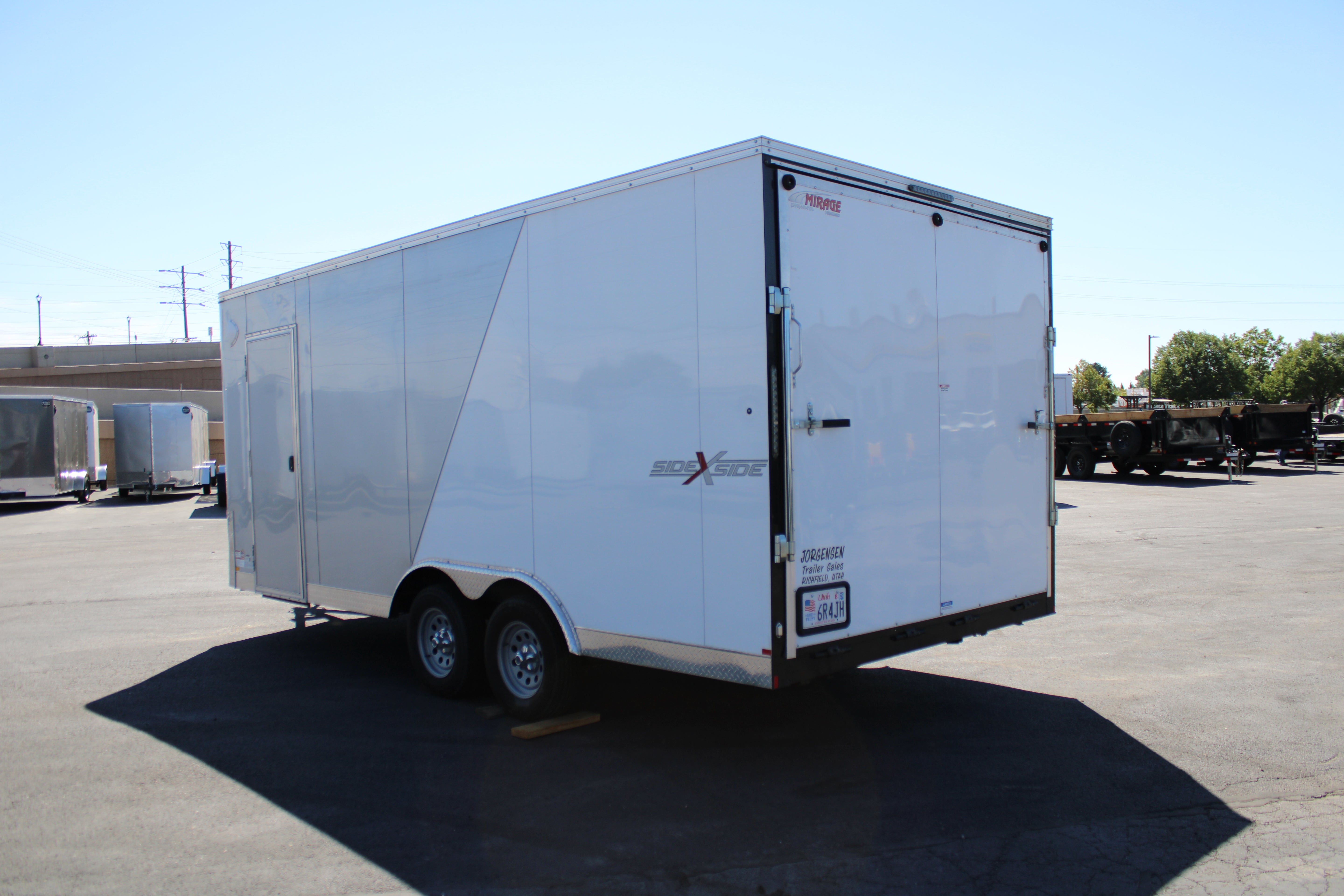 Used Mirage 8.5 x 18 Enclosed Trailer