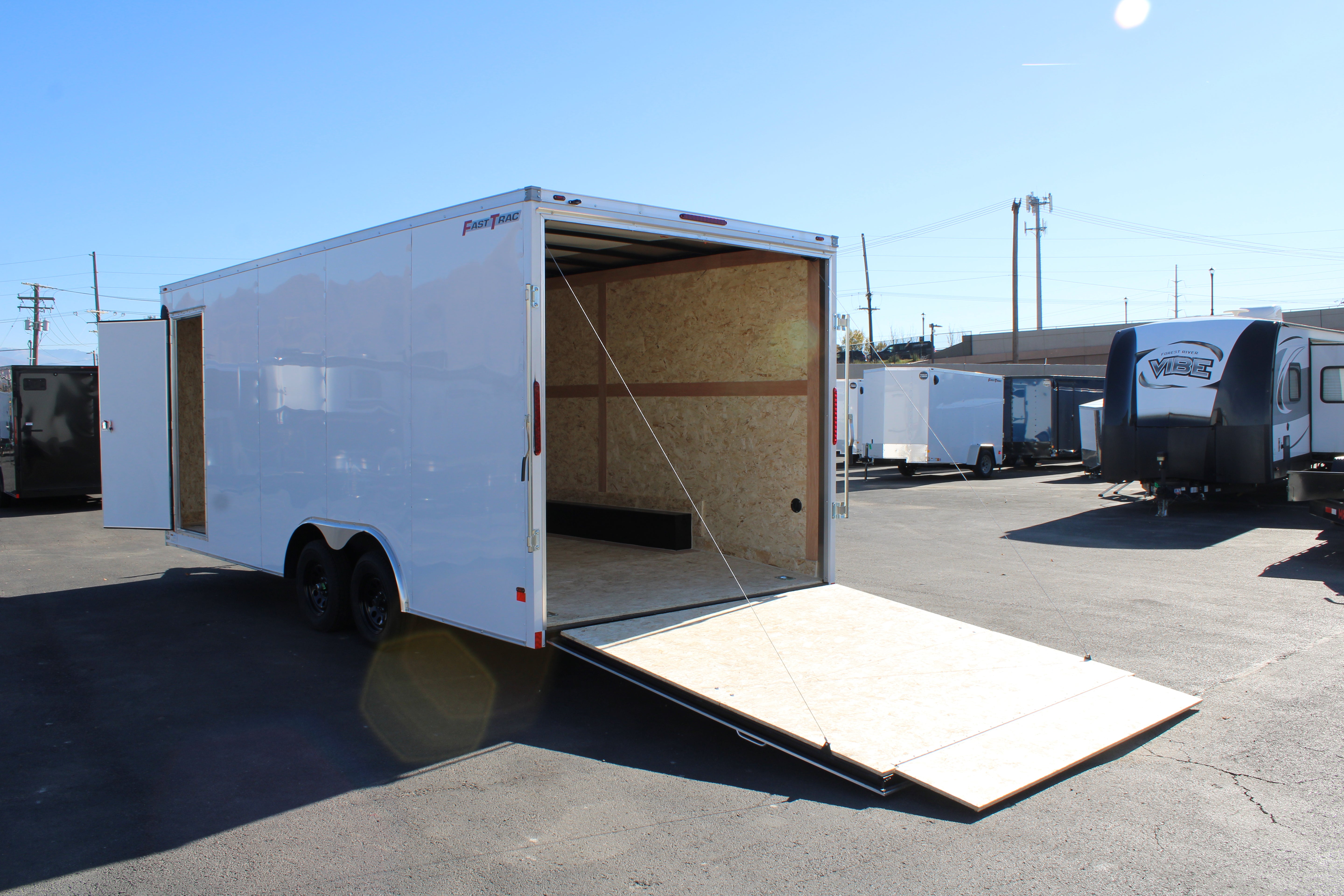 Wells Cargo 8.5 x 20 Deluxe Enclosed Trailer