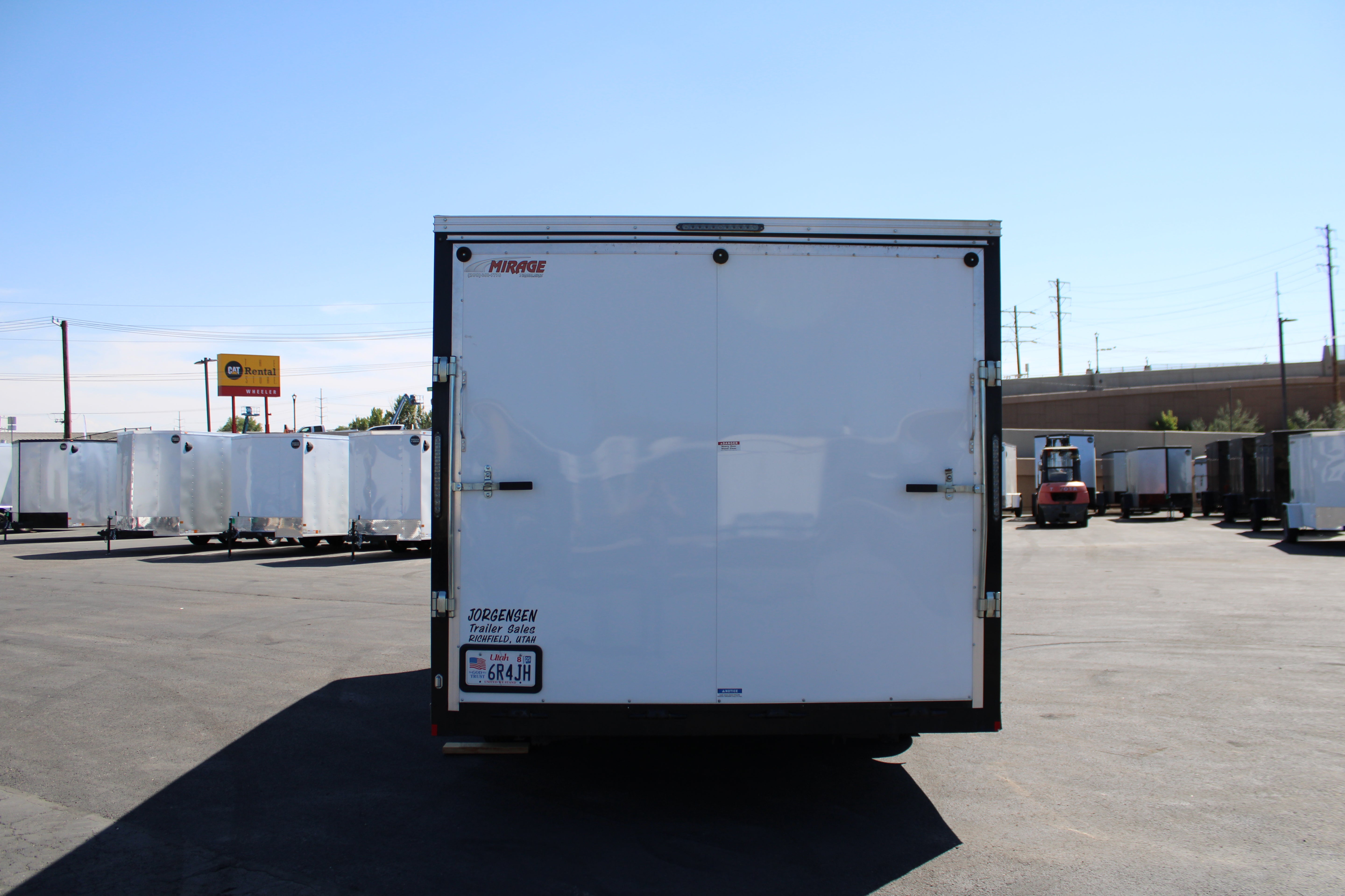 Used Mirage 8.5 x 18 Enclosed Trailer