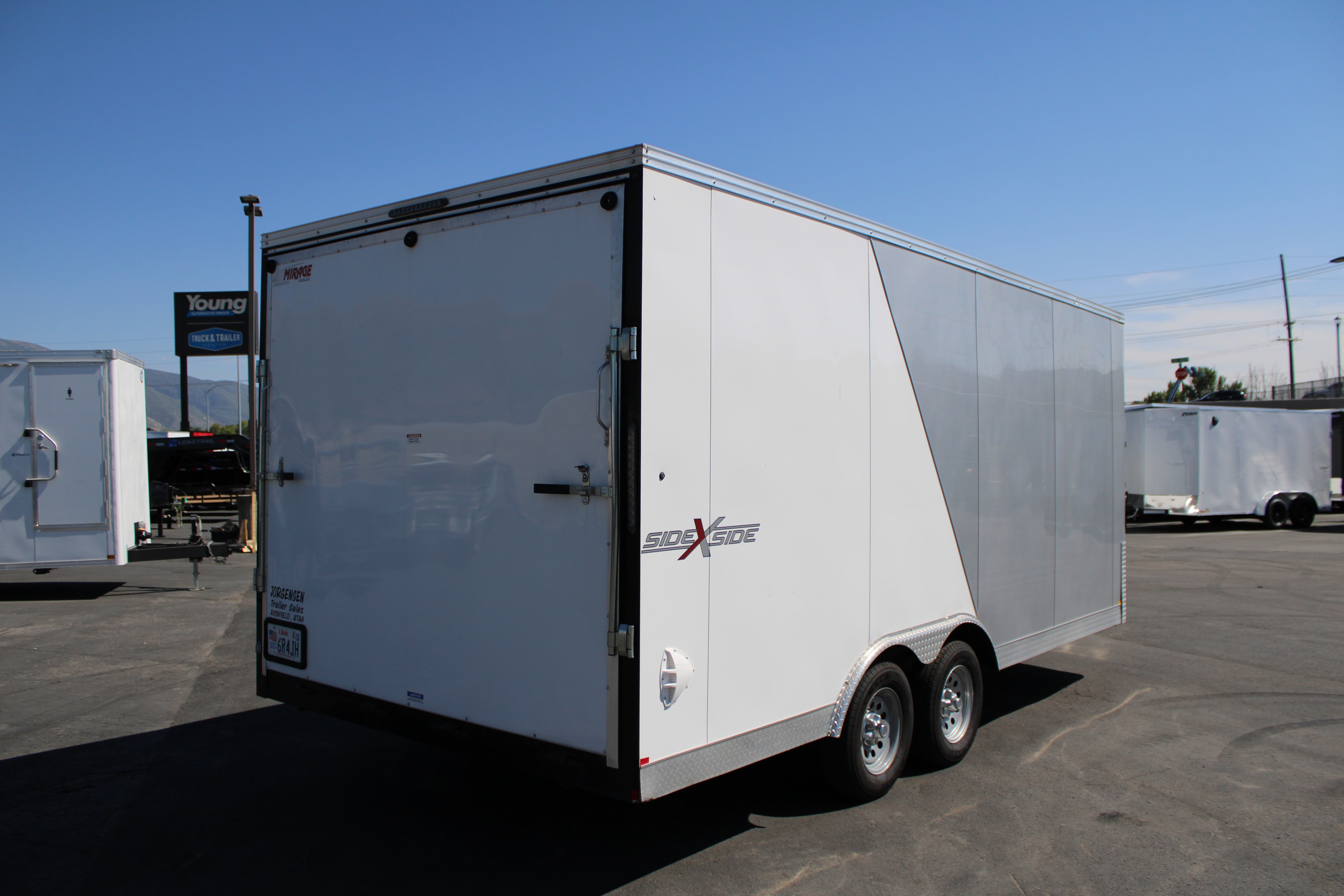 Used Mirage 8.5 x 18 Enclosed Trailer