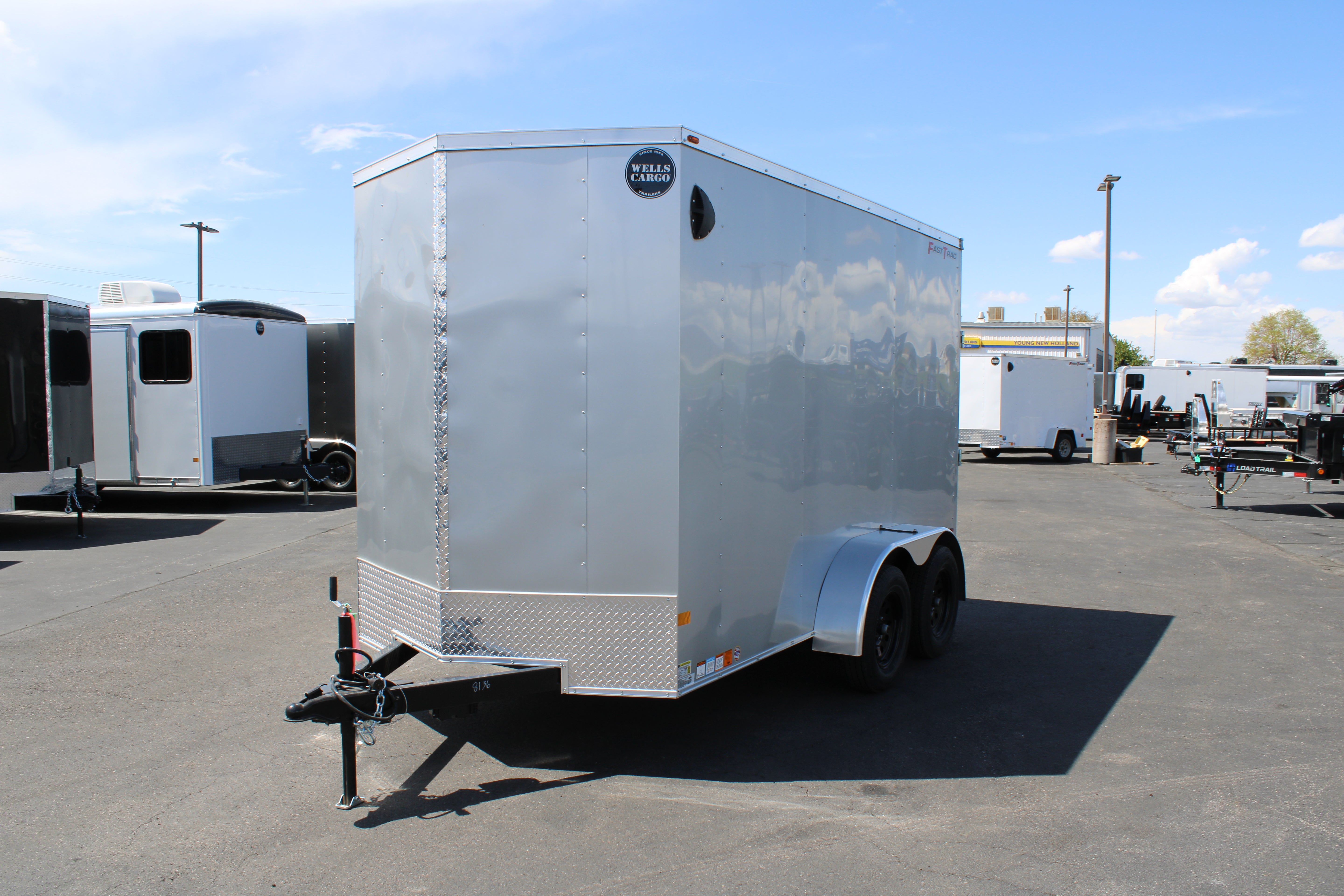 2025 Wells Cargo 6 x 12 Deluxe Enclosed Trailer