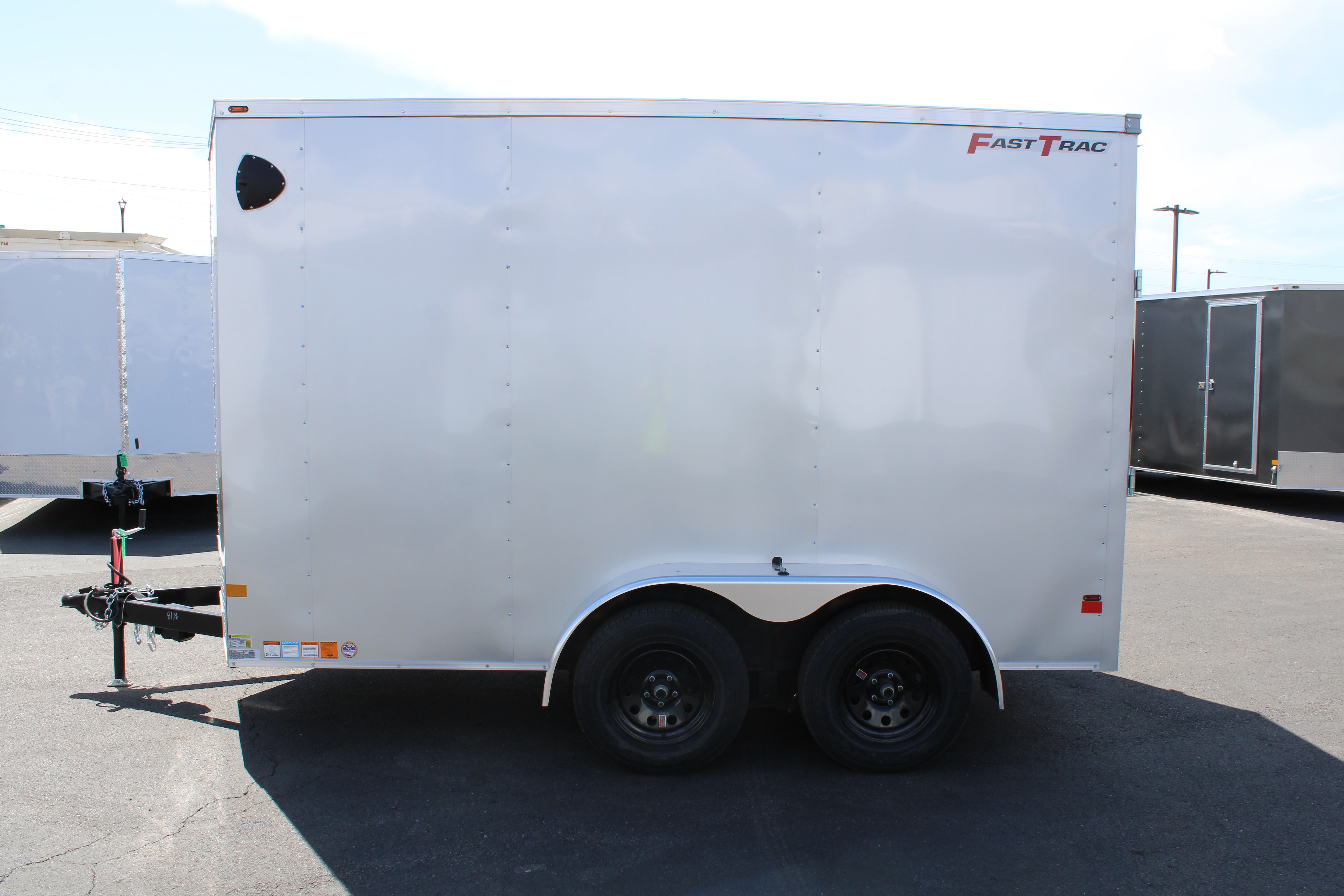 2025 Wells Cargo 6 x 12 Deluxe Enclosed Trailer