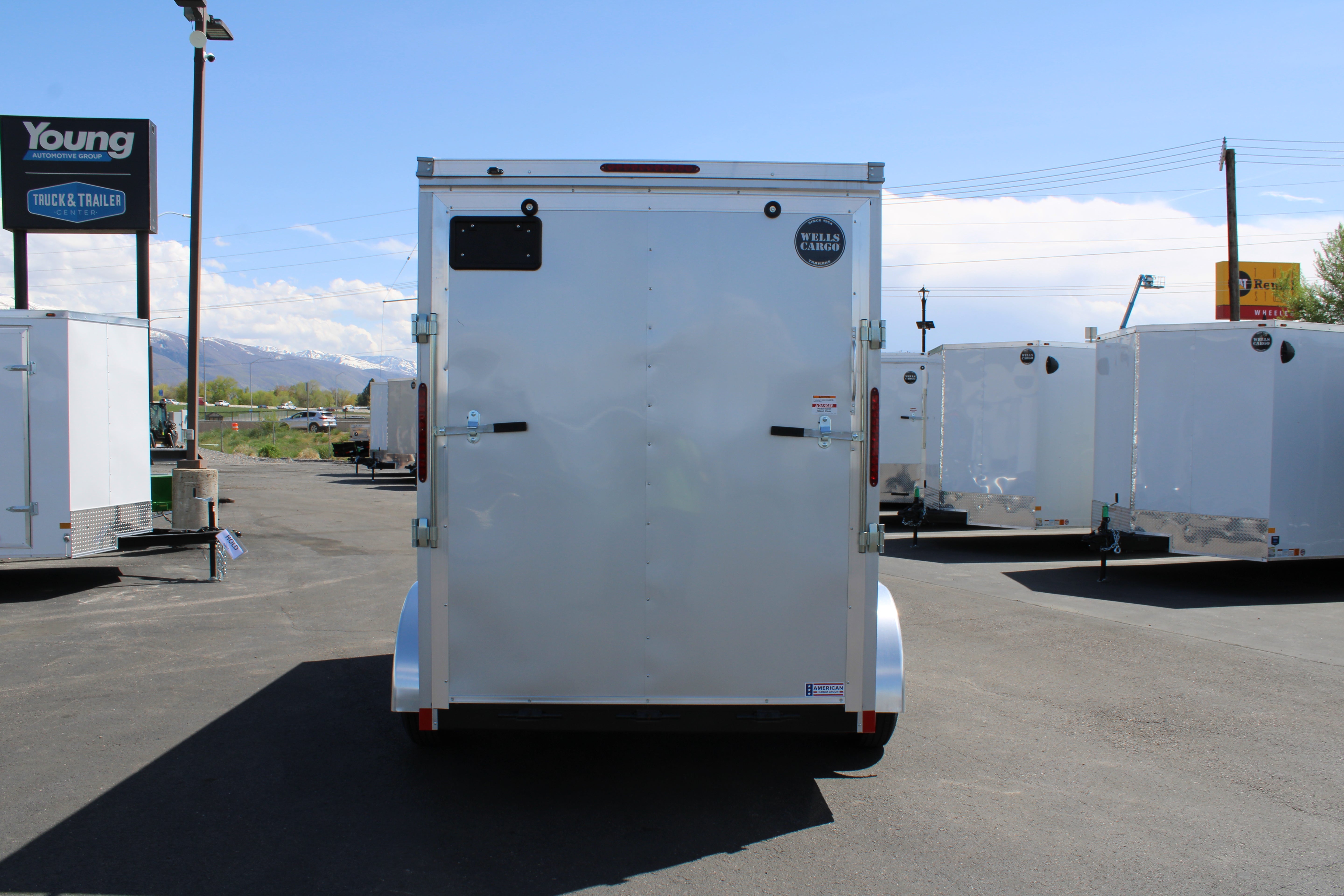 2025 Wells Cargo 6 x 12 Deluxe Enclosed Trailer