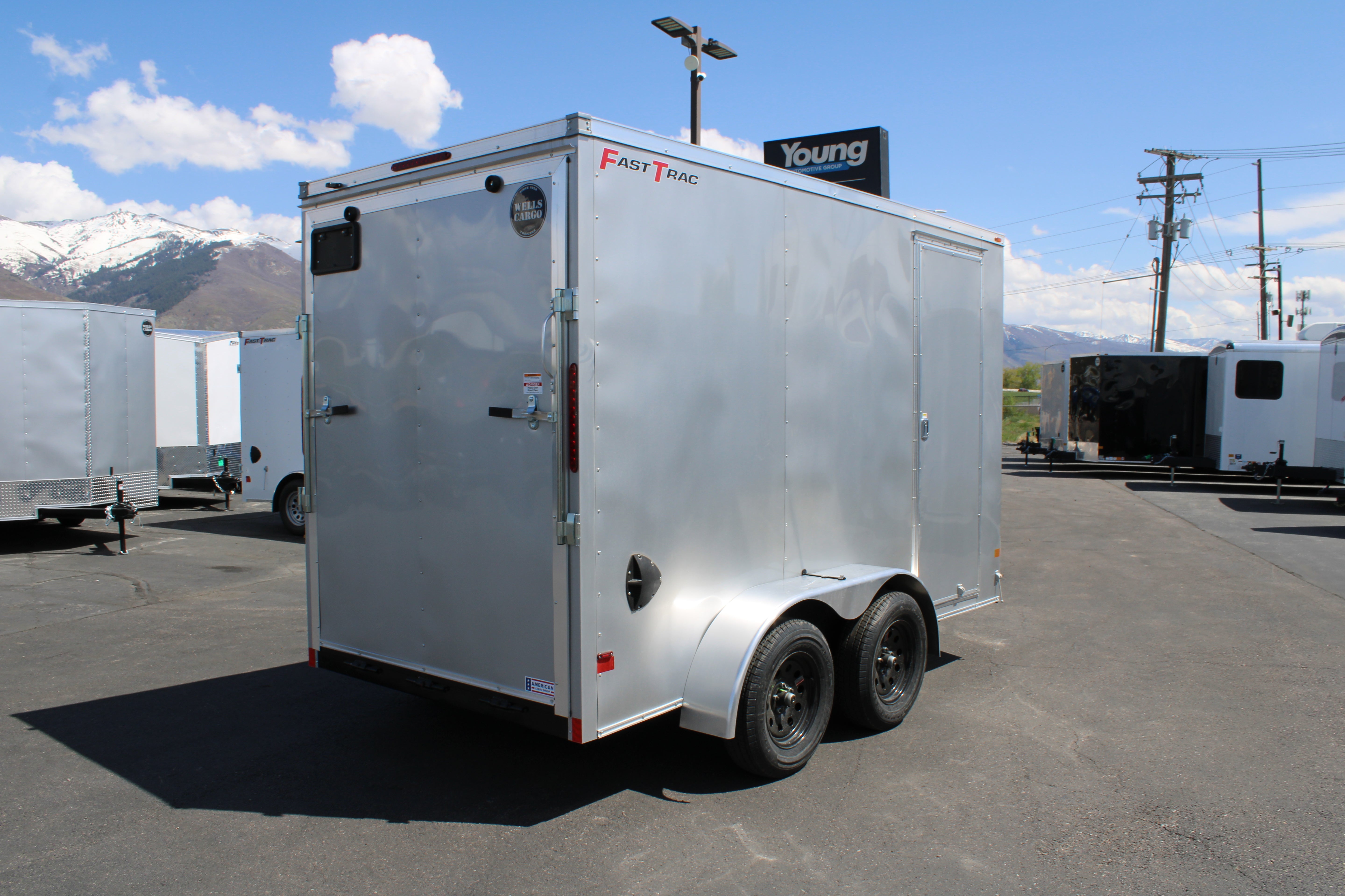 2025 Wells Cargo 6 x 12 Deluxe Enclosed Trailer