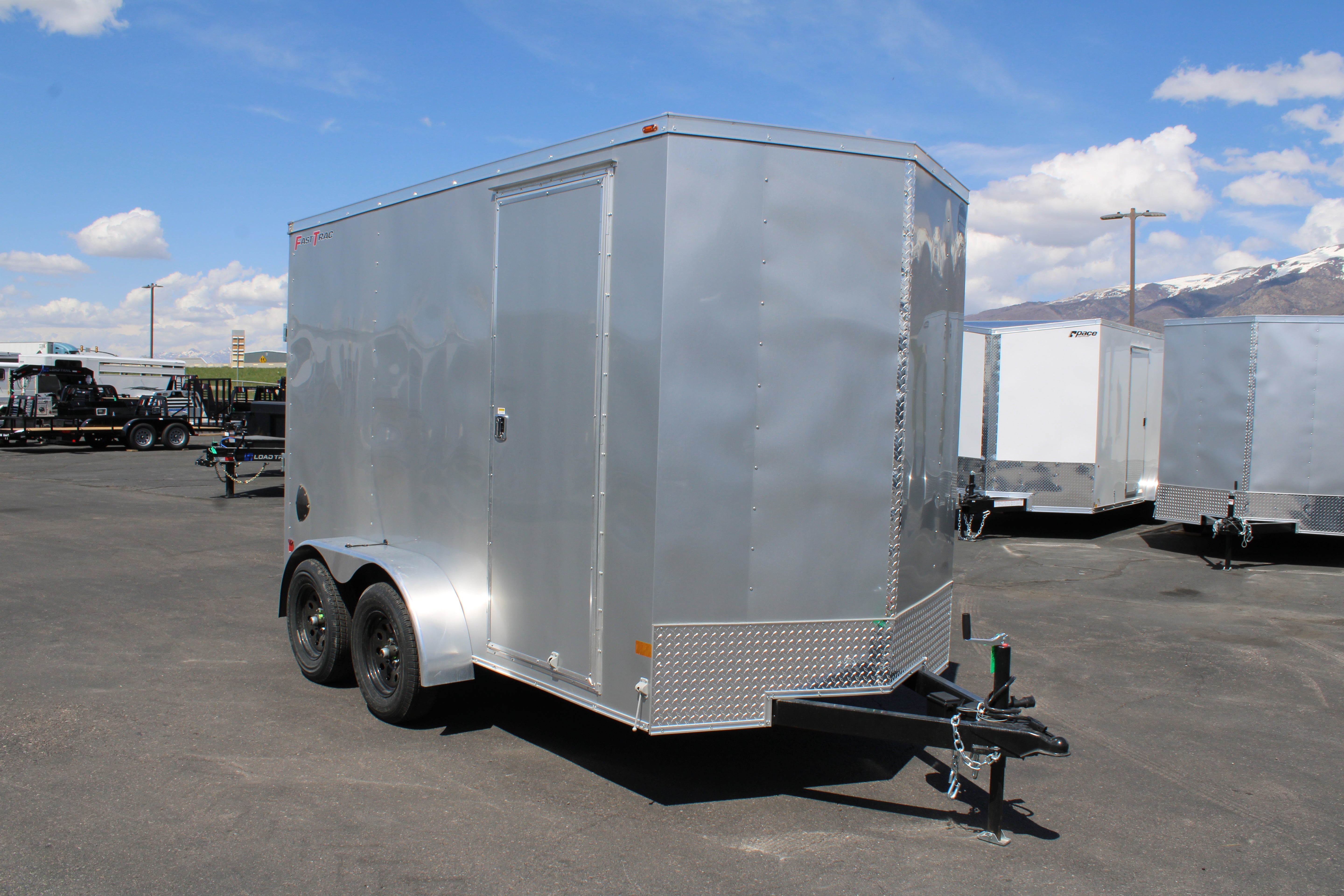 2025 Wells Cargo 6 x 12 Deluxe Enclosed Trailer