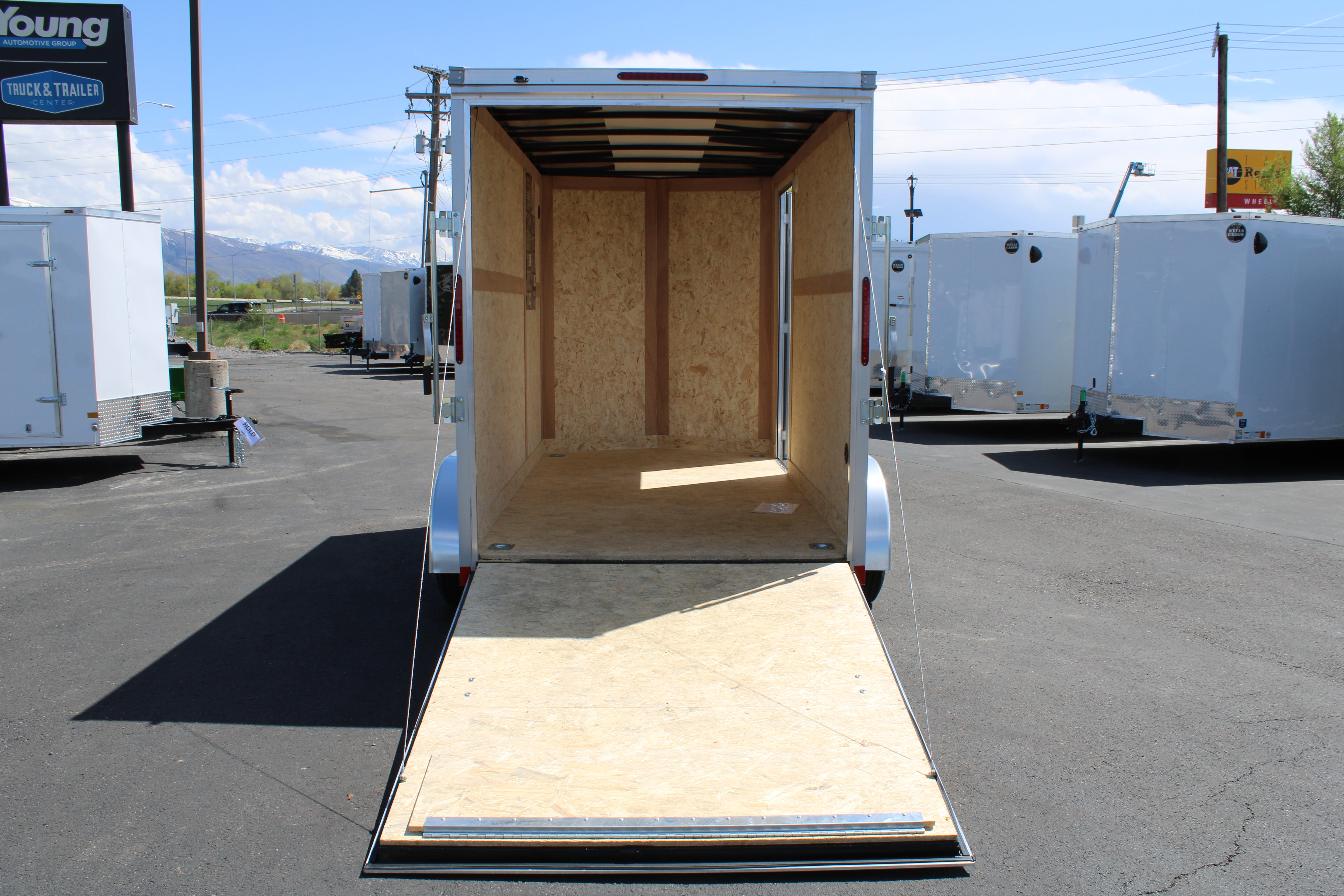 2025 Wells Cargo 6 x 12 Deluxe Enclosed Trailer