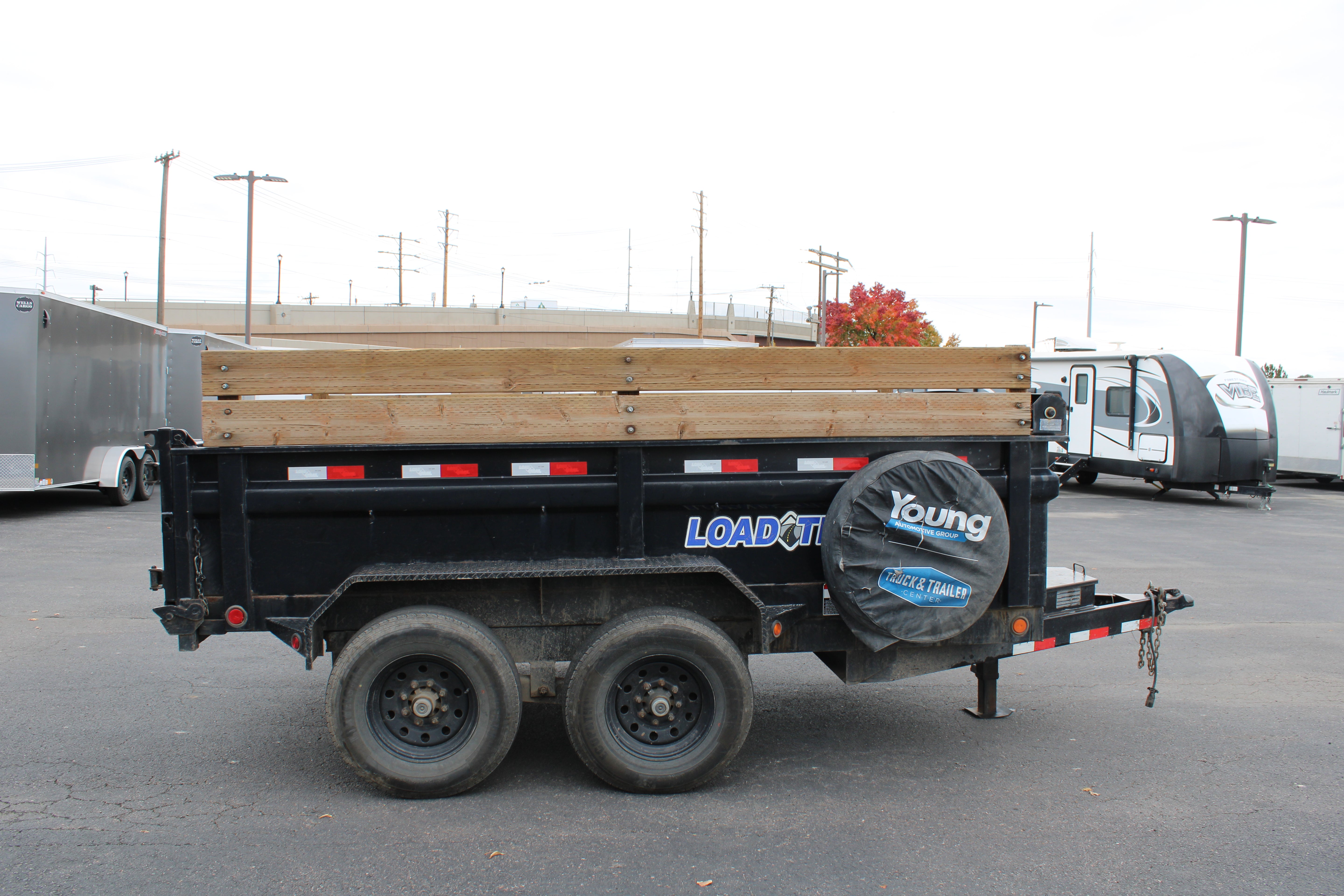 Load Trail 8 x 16 Dump Trailer