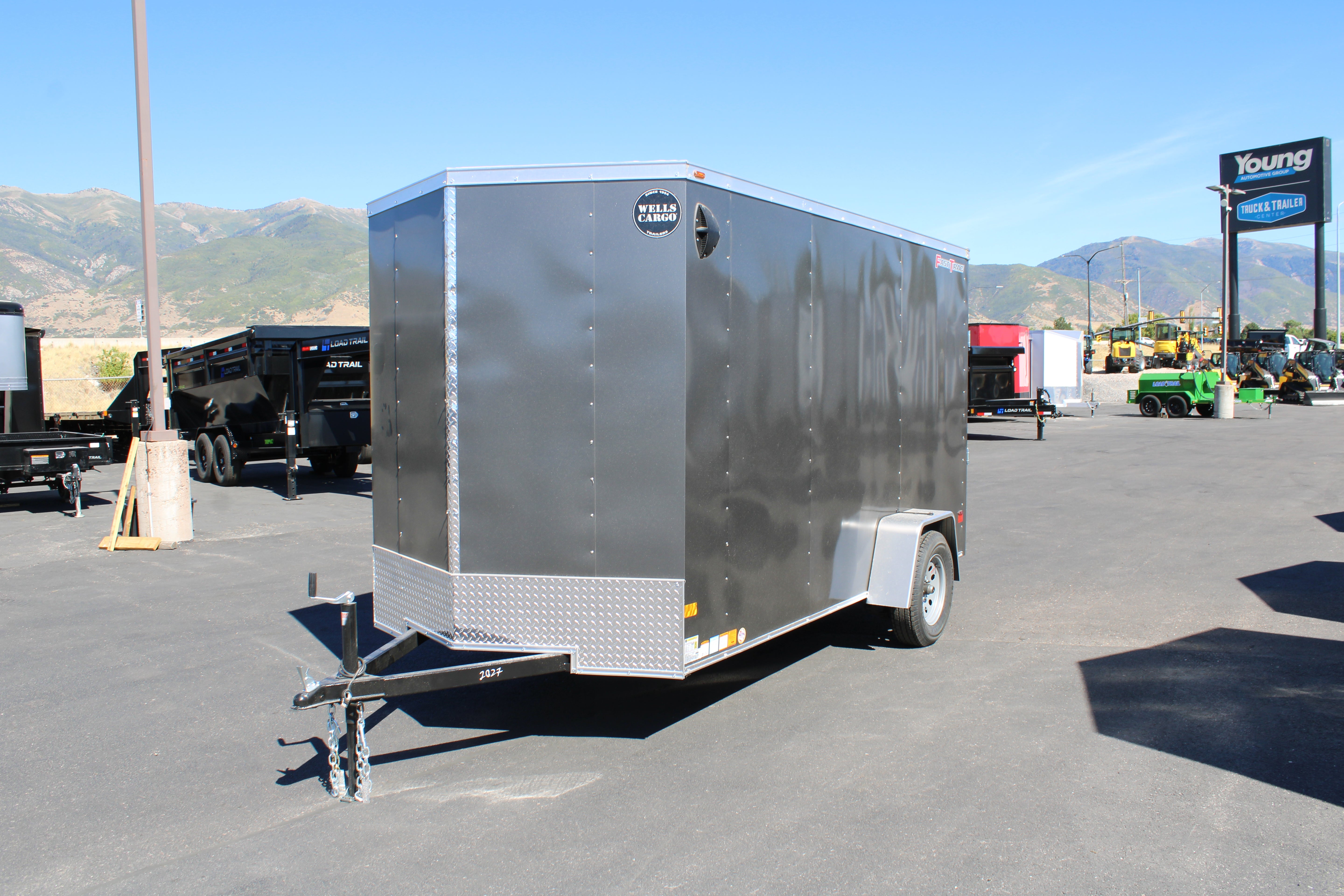 2026 Wells Cargo 6 x 12 Deluxe Enclosed Trailer
