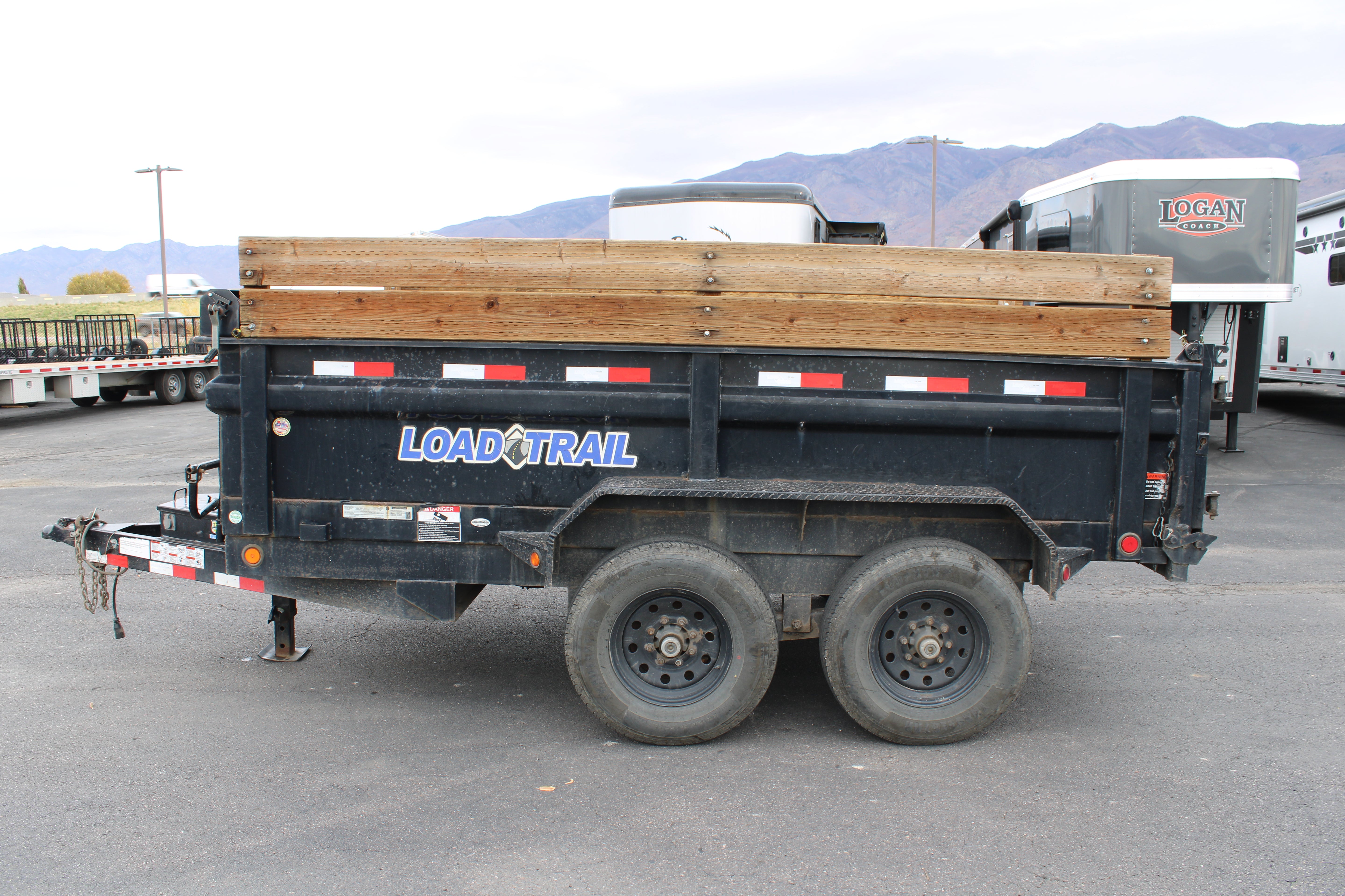Load Trail 8 x 16 Dump Trailer