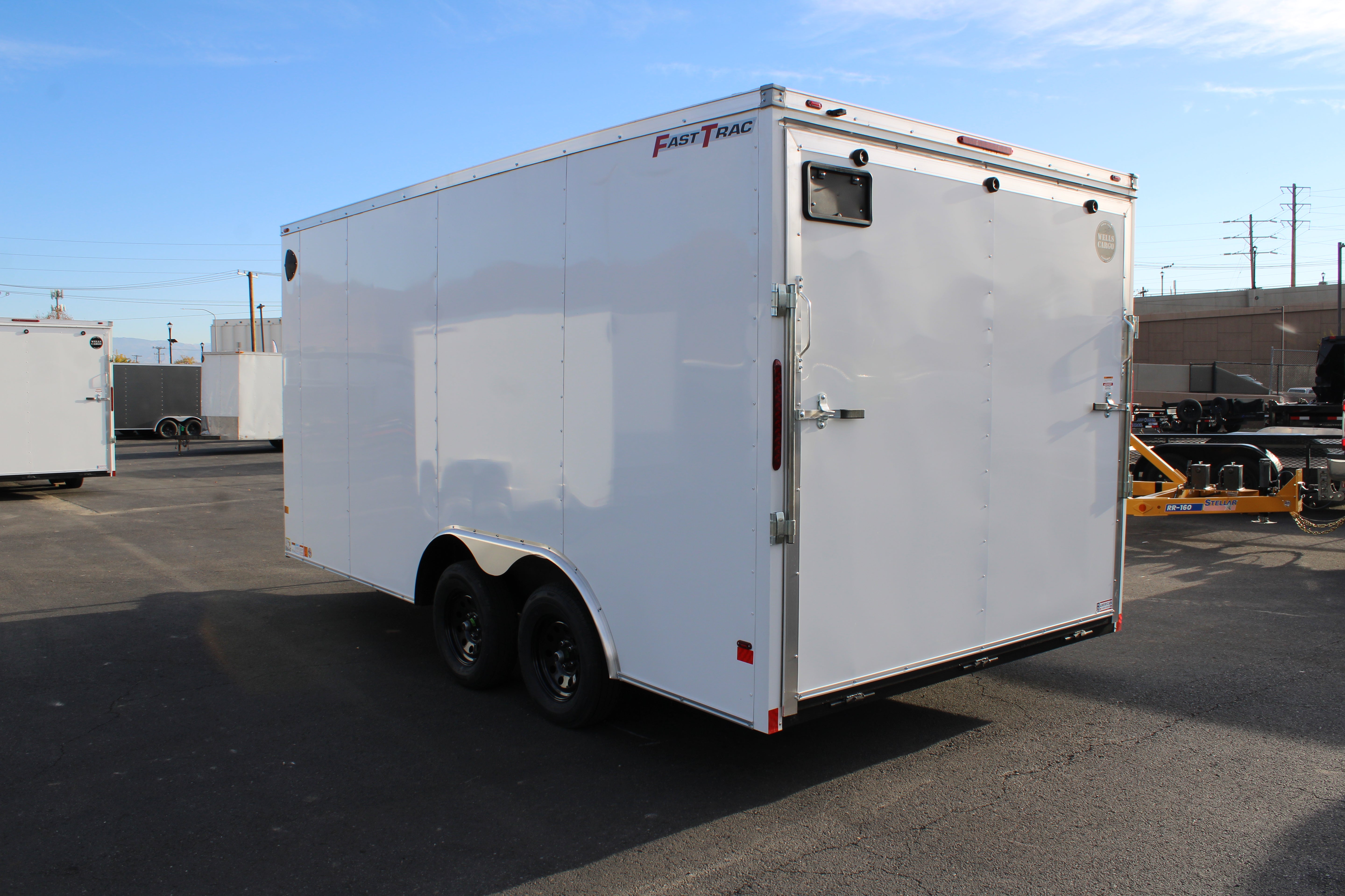 Wells Cargo 8.5 x 16 Deluxe Enclosed Trailer