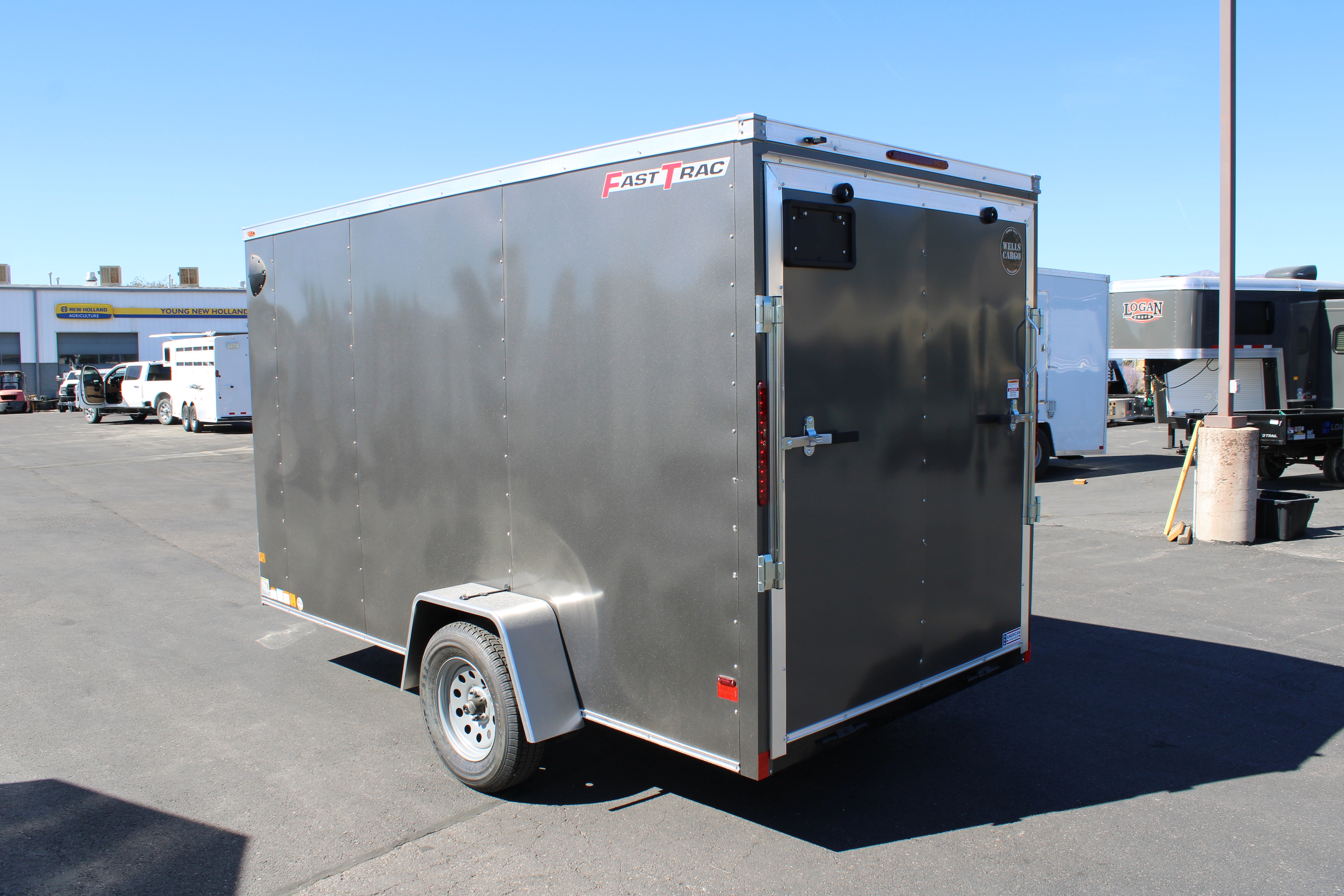 2026 Wells Cargo 6 x 12 Deluxe Enclosed Trailer