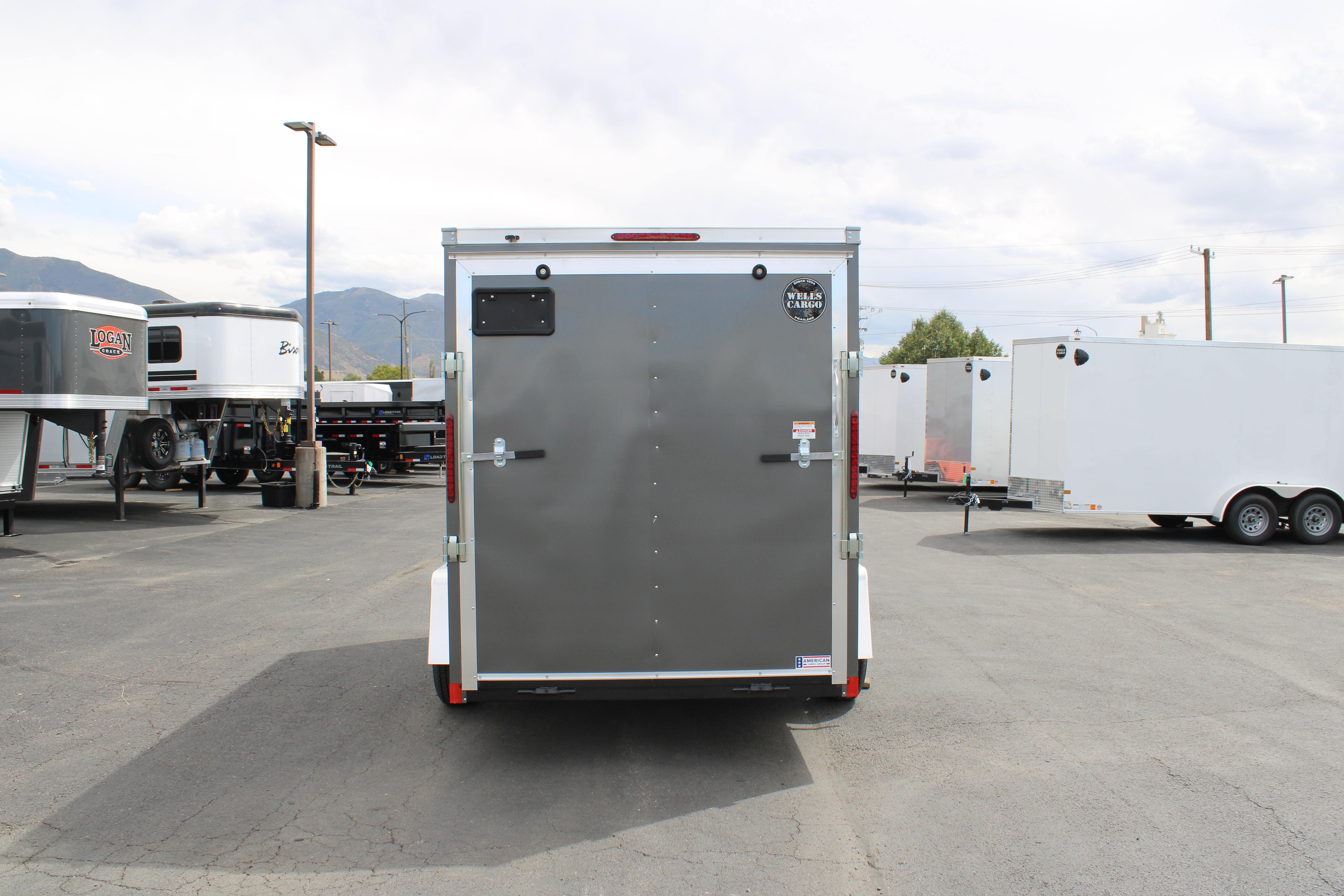 Wells Cargo 6 x 12 Deluxe Enclosed Trailer