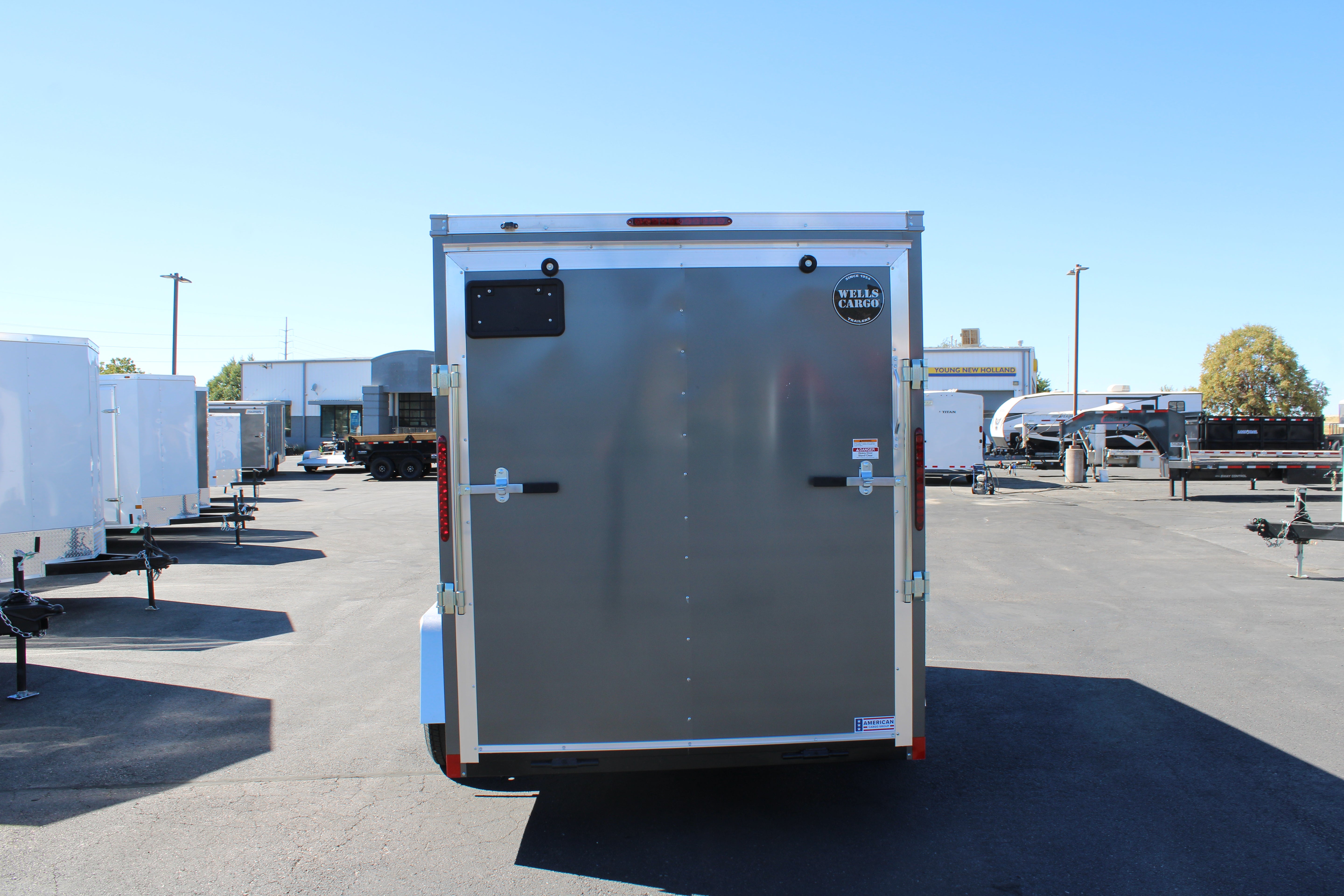 2026 Wells Cargo 6 x 12 Deluxe Enclosed Trailer