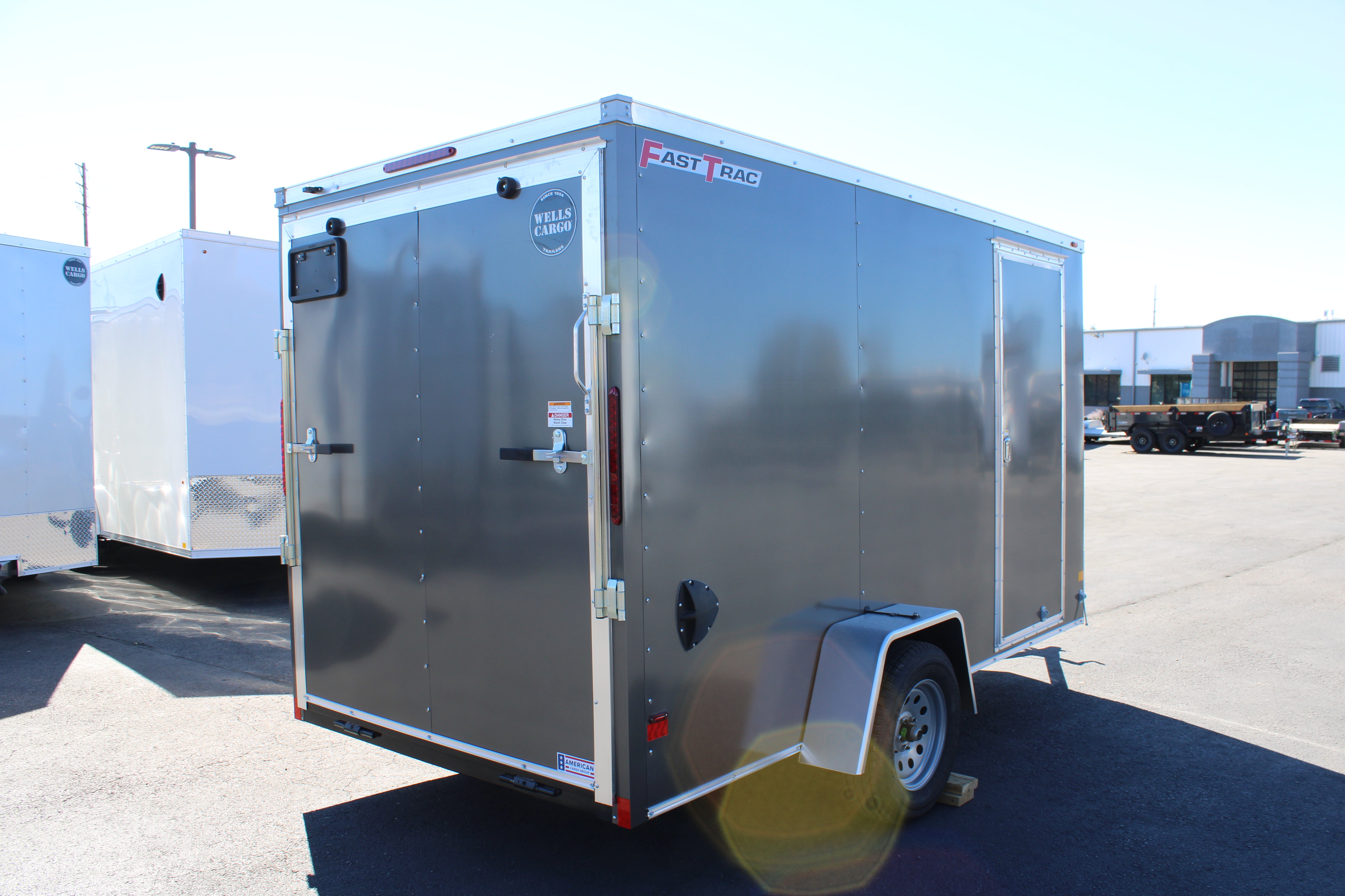 2026 Wells Cargo 6 x 12 Deluxe Enclosed Trailer