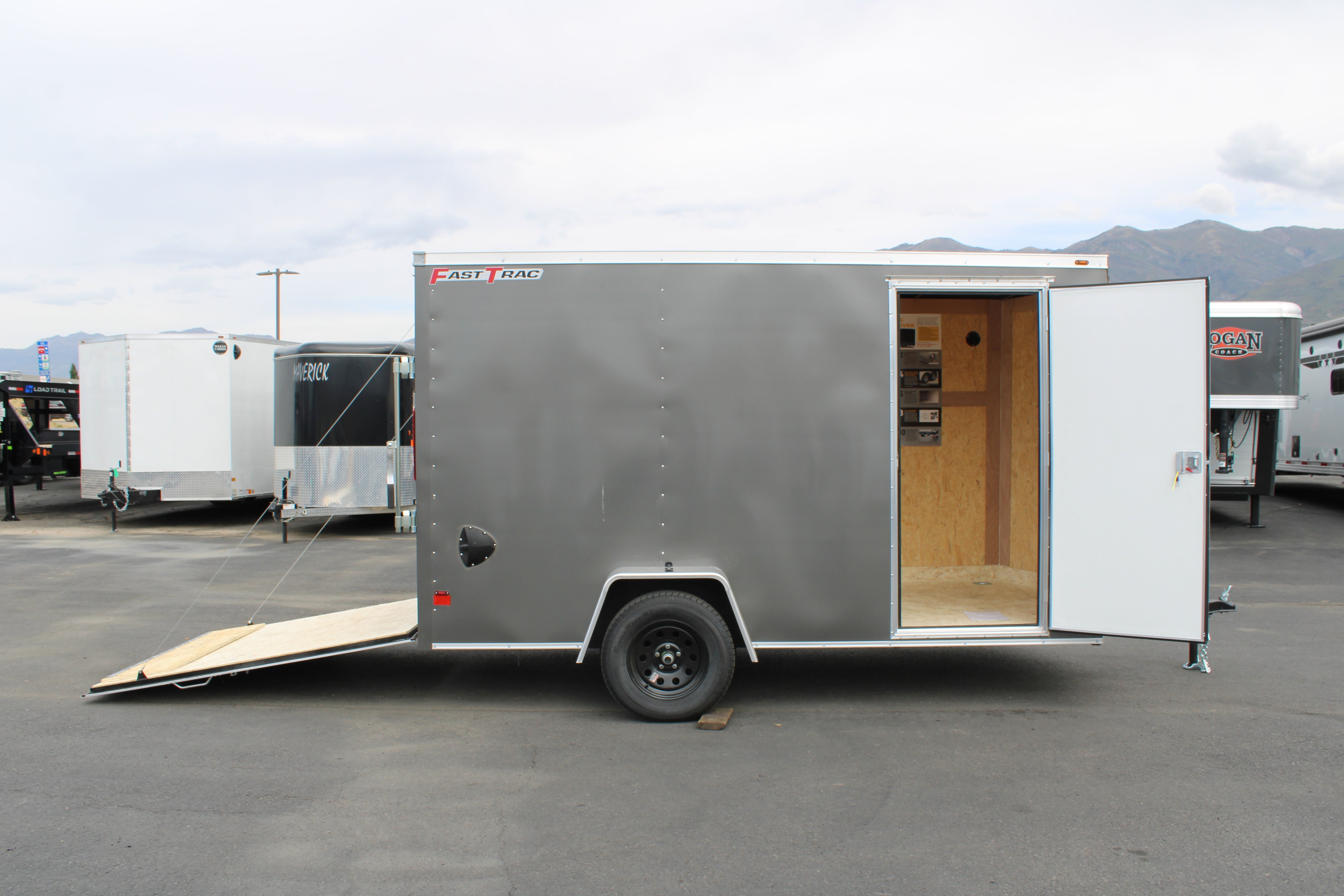 Wells Cargo 6 x 12 Deluxe Enclosed Trailer