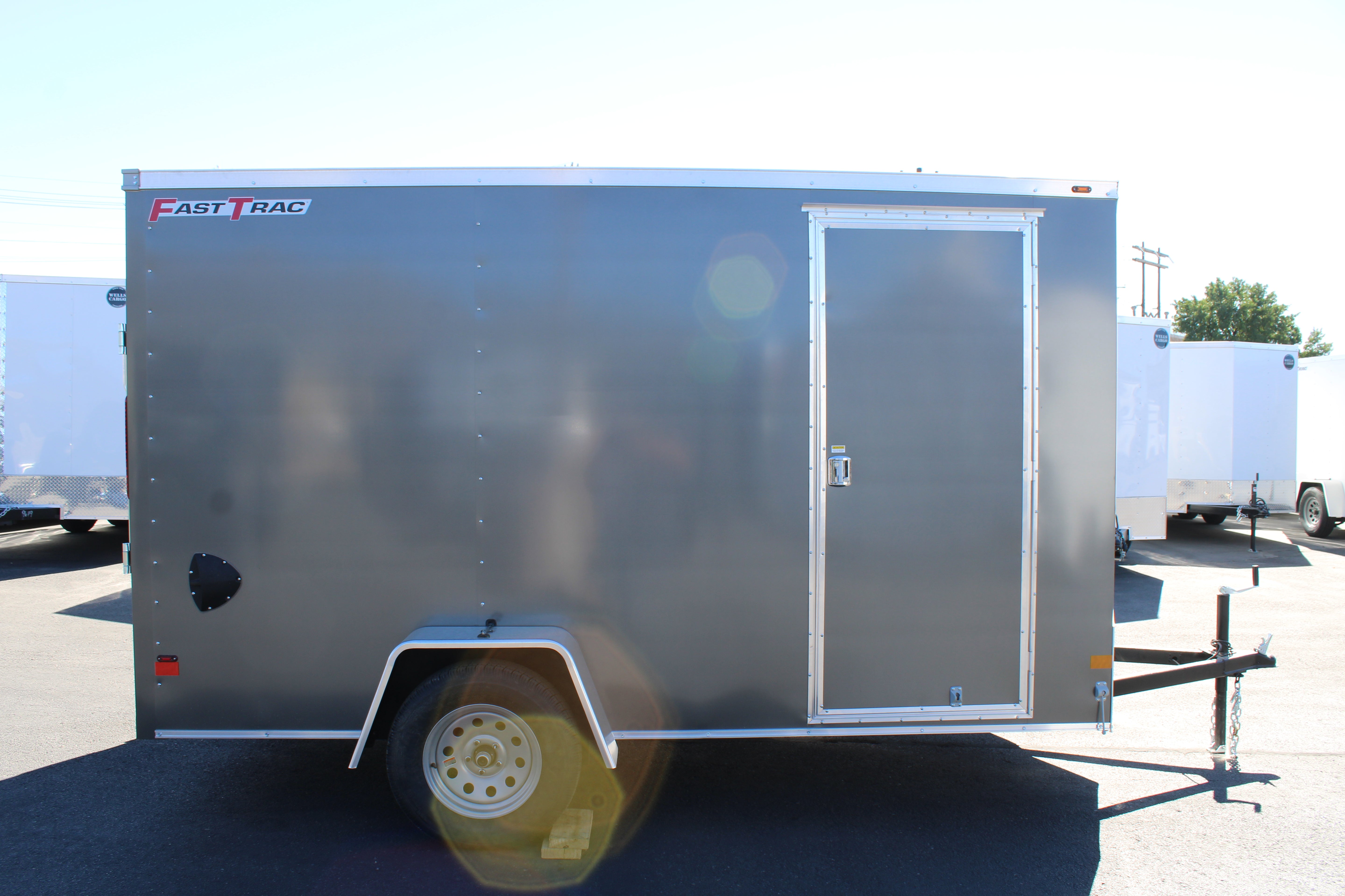 2026 Wells Cargo 6 x 12 Deluxe Enclosed Trailer