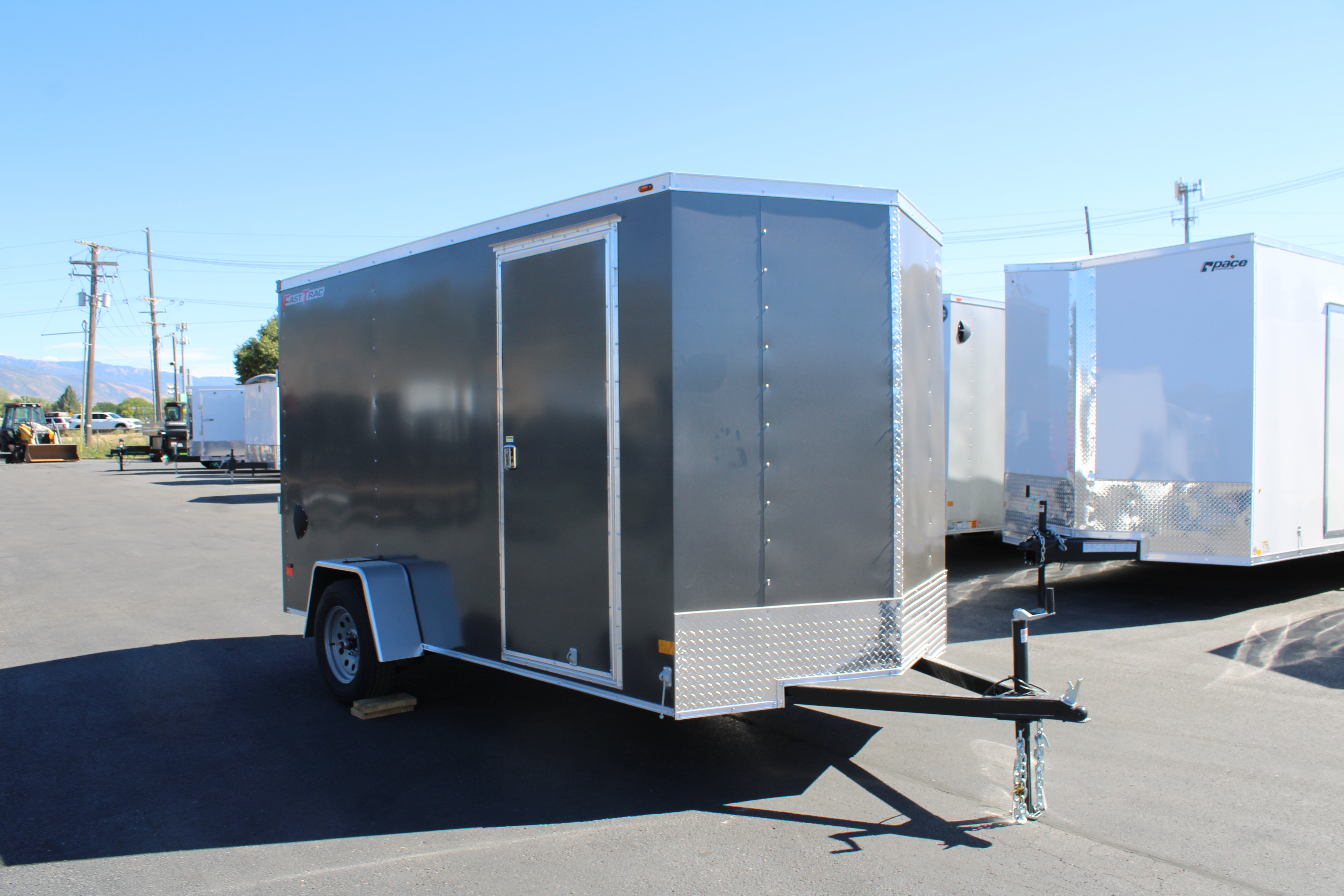 2026 Wells Cargo 6 x 12 Deluxe Enclosed Trailer
