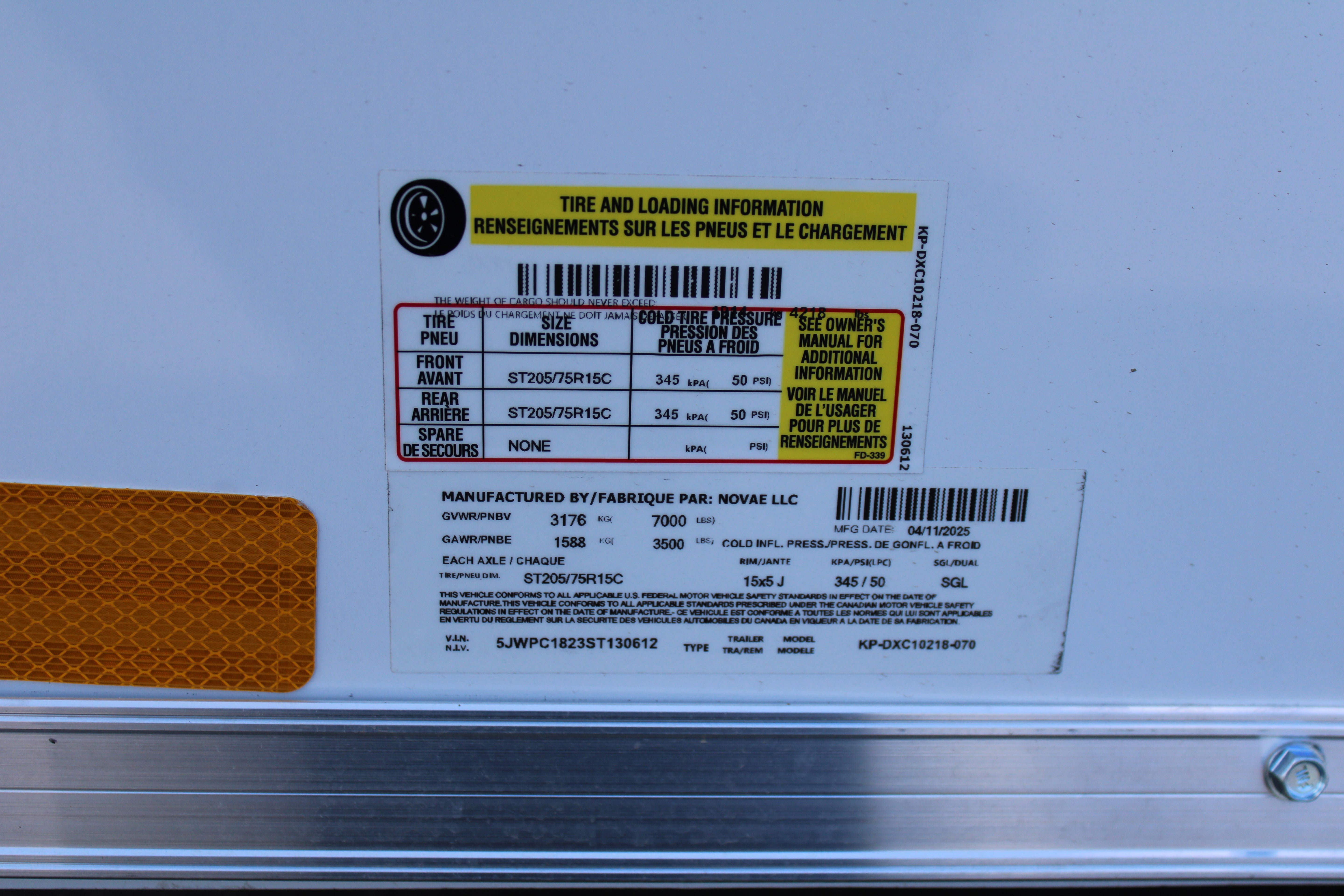 2025 Pace 8.5 x 18 Outback Enclosed Trailer