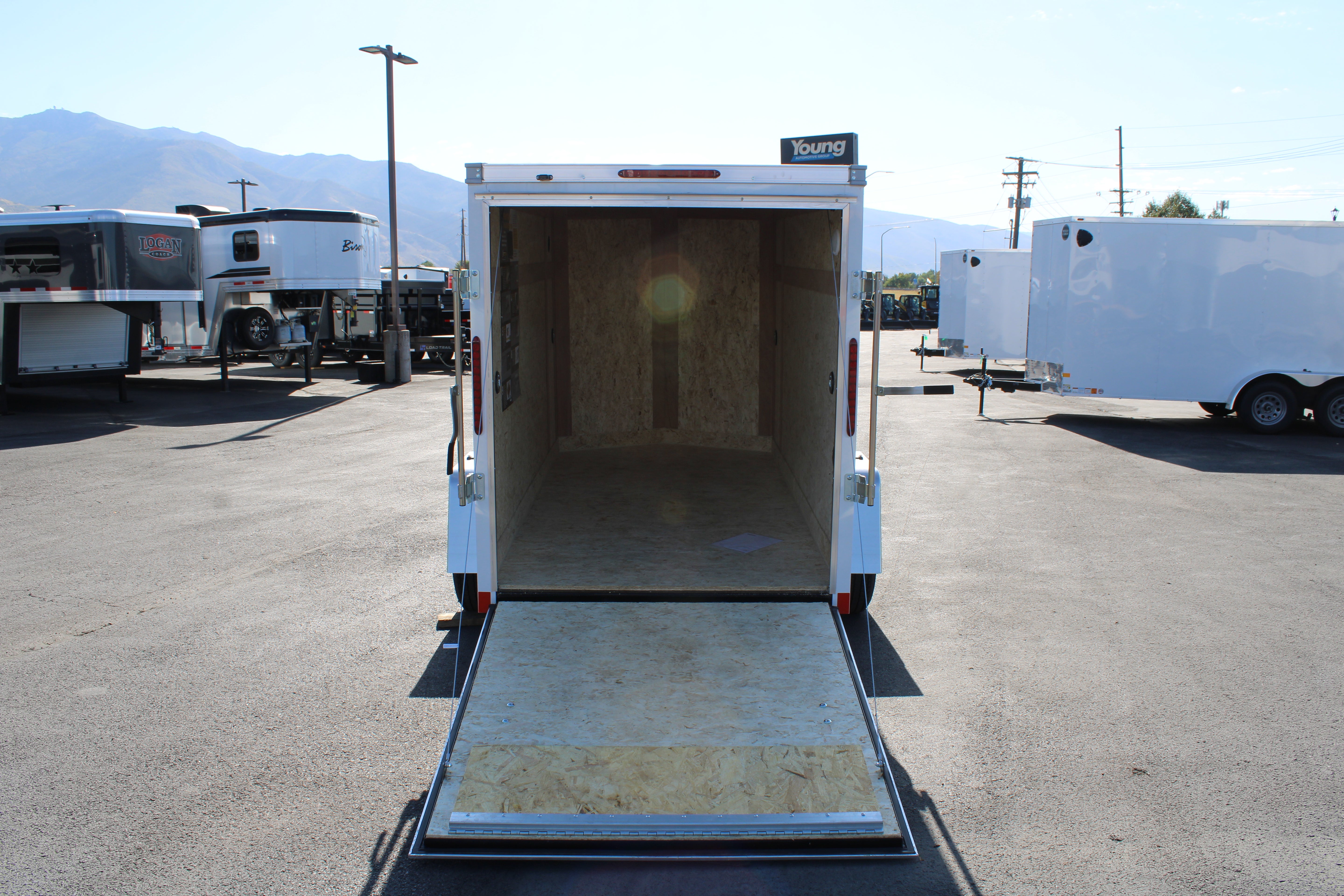 Wells Cargo 5 x 10 Deluxe Enclosed Trailer